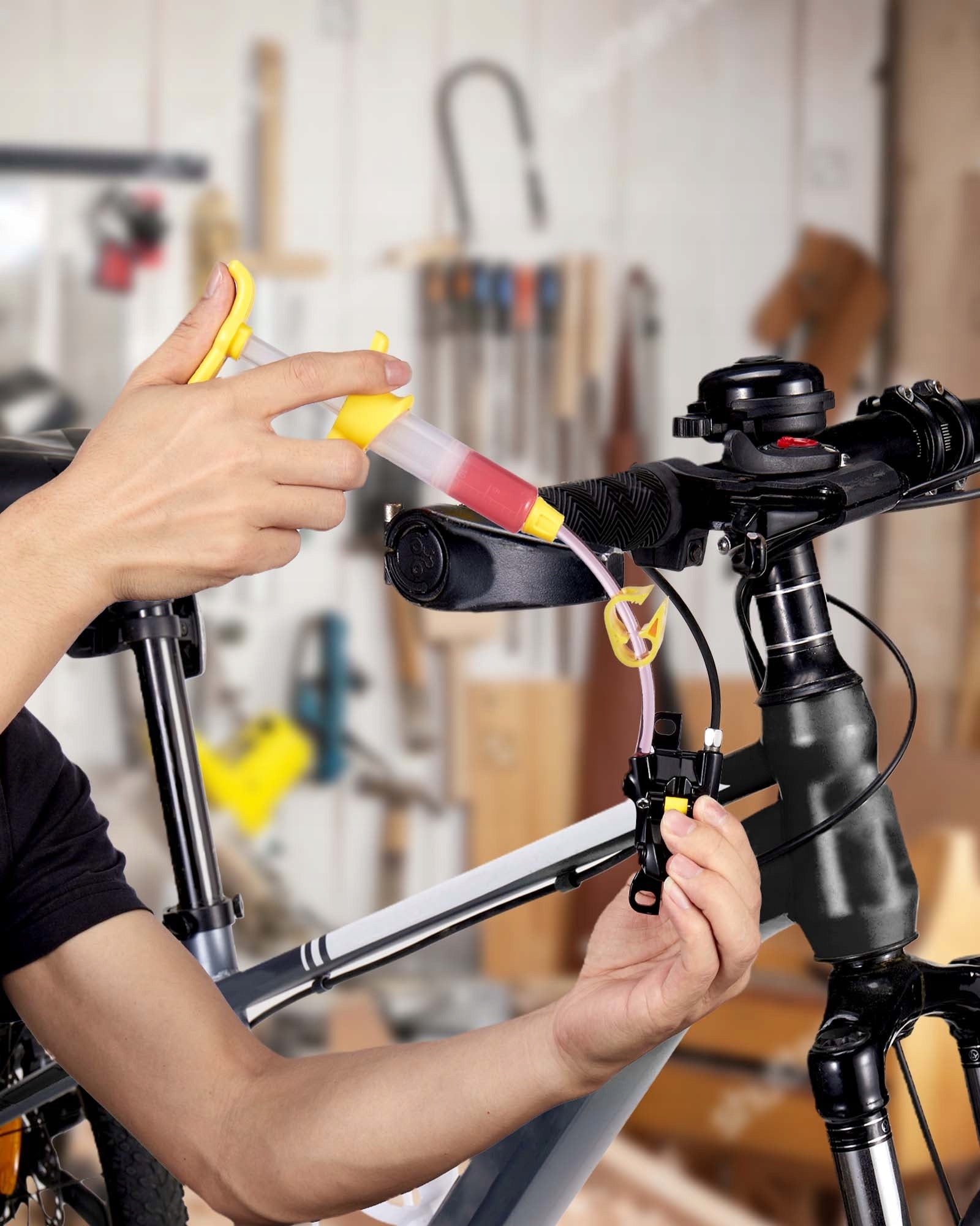 Bicycle Brake Venting Kit. Applicable to SHIMANO Packaging status original