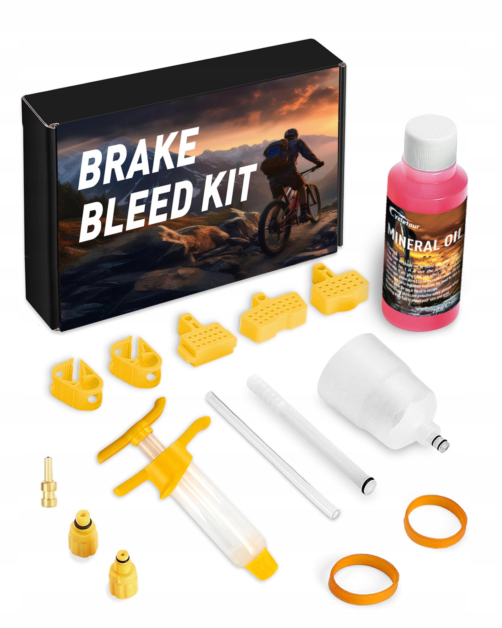 Bicycle Brake Venting Kit. Applicable to SHIMANO