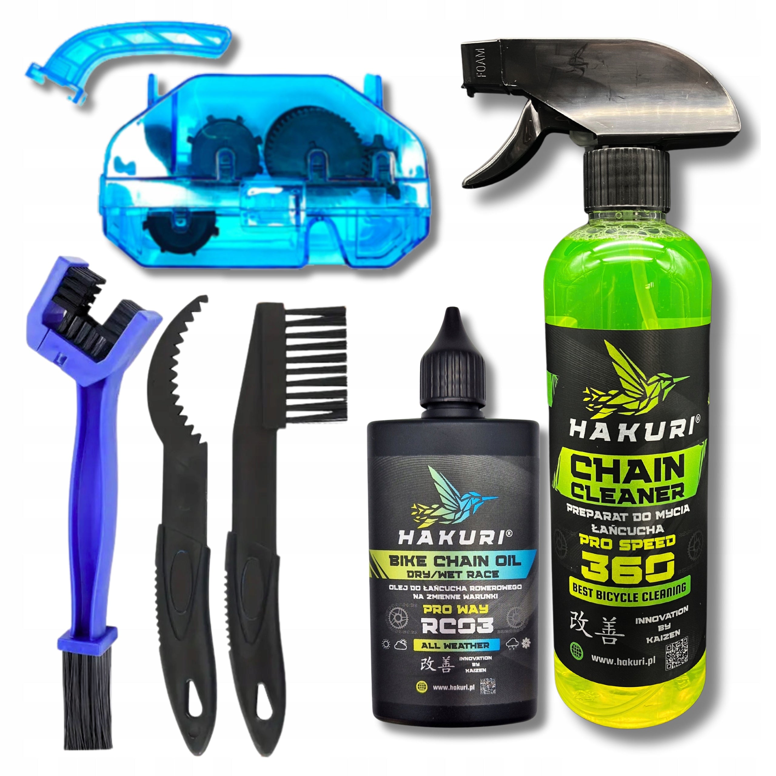 Bicycle Chain Oil BRUSH DEGREASER GREASE Cleans Protects