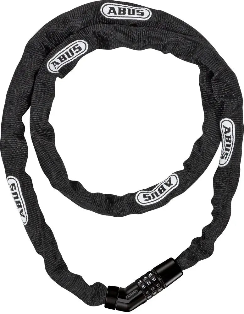 Bicycle Chain Protection Abus Steel-O-Chain 4804C/110 Black Brand Abus