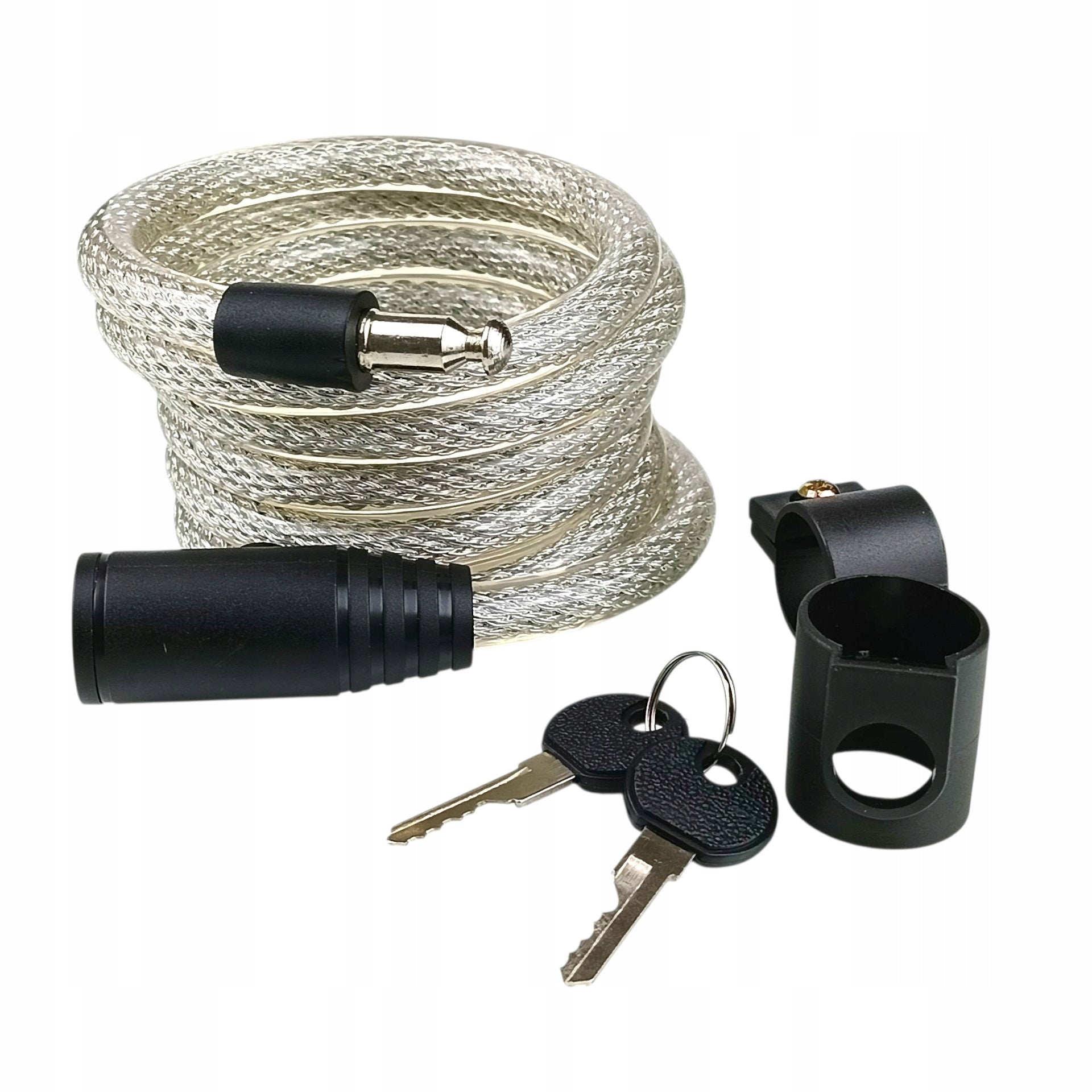 Bicycle Clasp 180cm Length Security Bicycle Lock 2 Keys Brand Profex