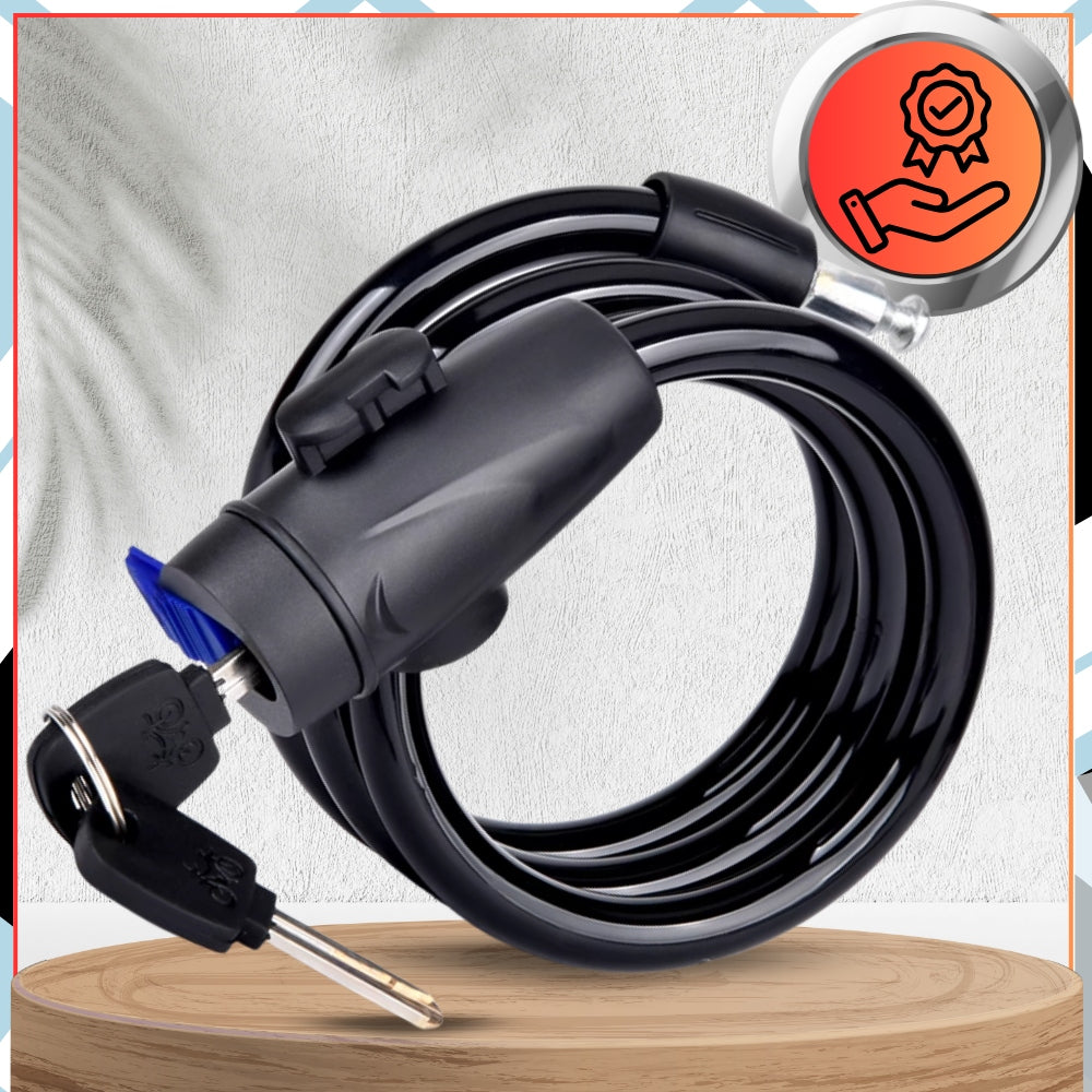 Bicycle Clasp Bicycle Lock Cable Security KEY PADLOCK Flex Model Zapięcie Rowerowe BLOKADA Roweru zasuwka