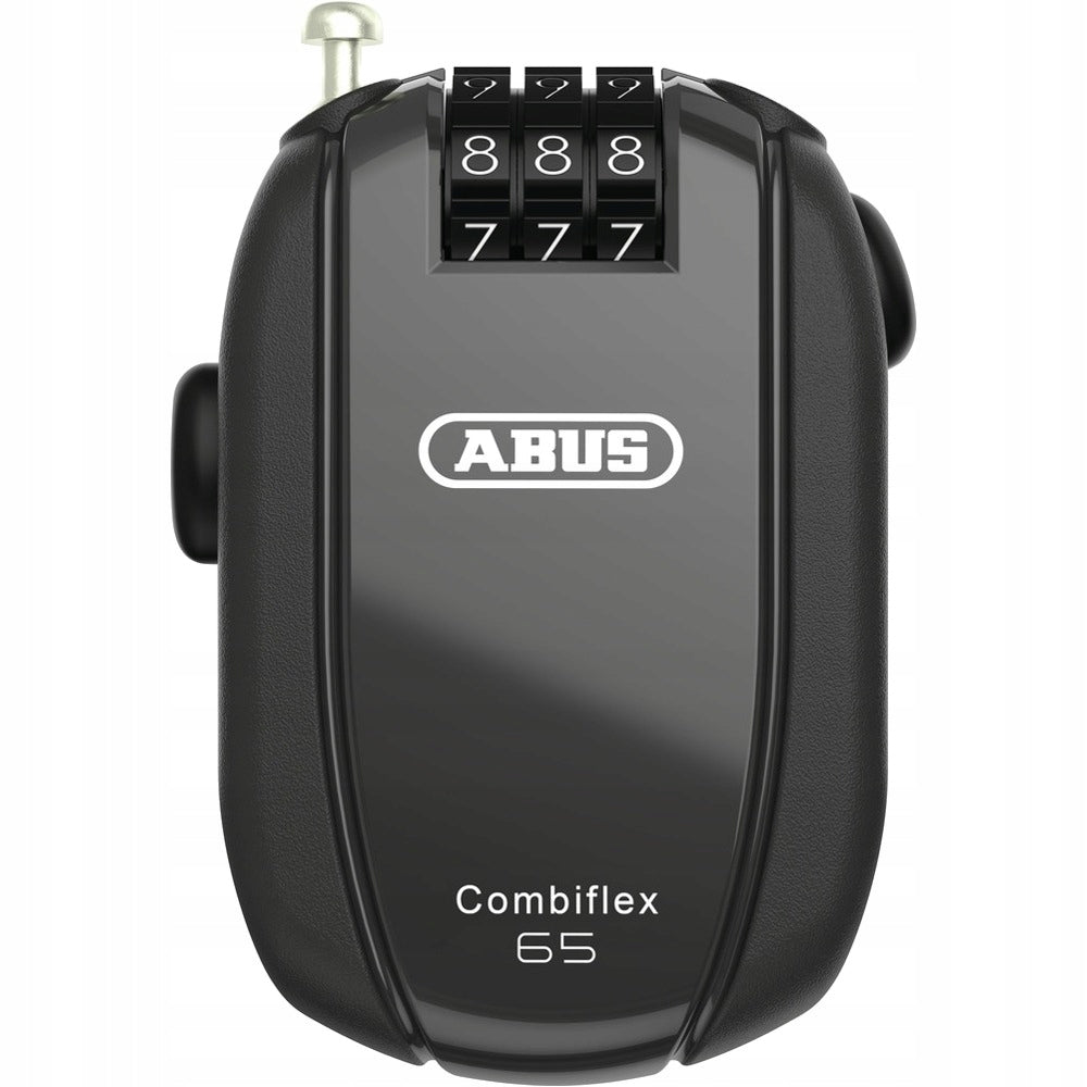 Bicycle Clasp Cable Lock Abus Combiflex StopOver 65cm Cipher Color black