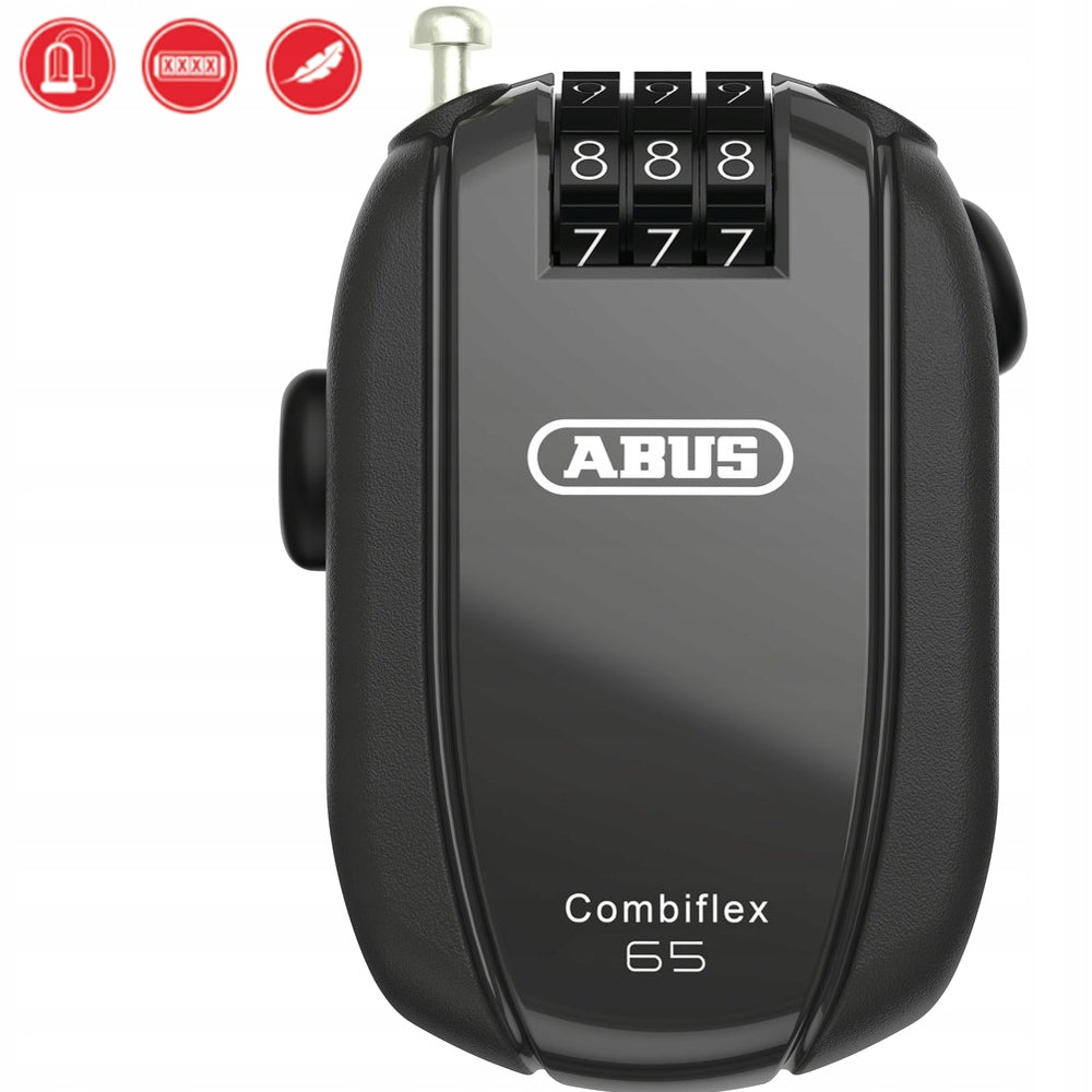 Bicycle Clasp Cable Lock Abus Combiflex StopOver 65cm Cipher EAN (GTIN) 4003318954542