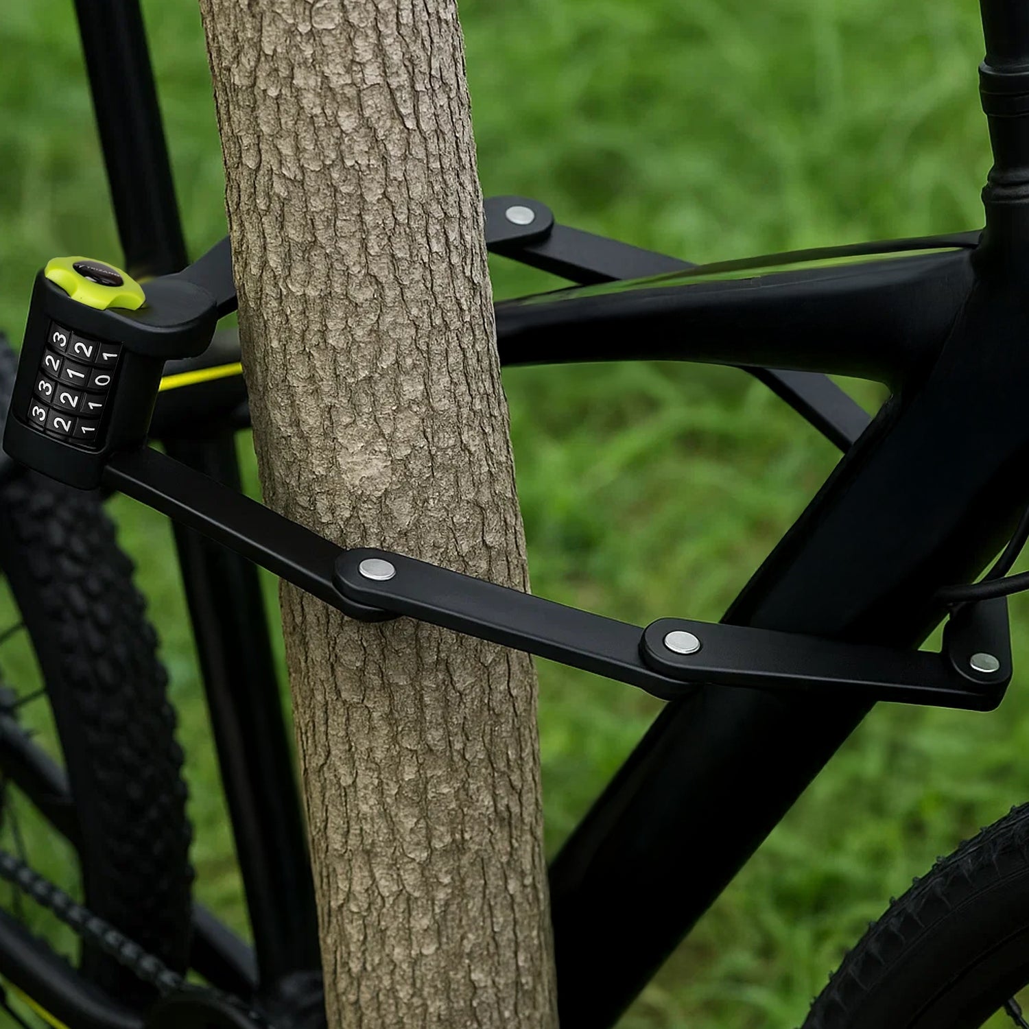 Bicycle Clasp Folding Lock for Bicycle Strong Code Protection EAN (GTIN) 5900779956179