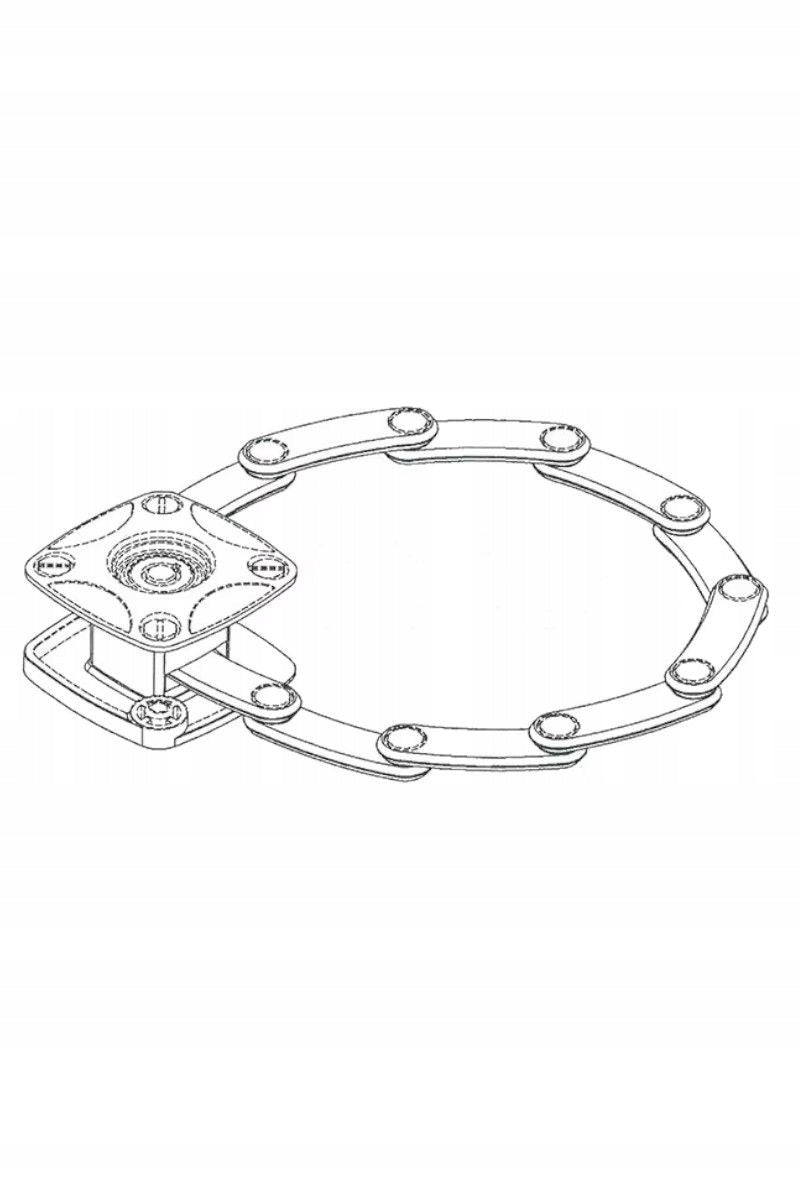 Bicycle Clasp Rockbros Harmo Sq Wd795 Kind folding lock