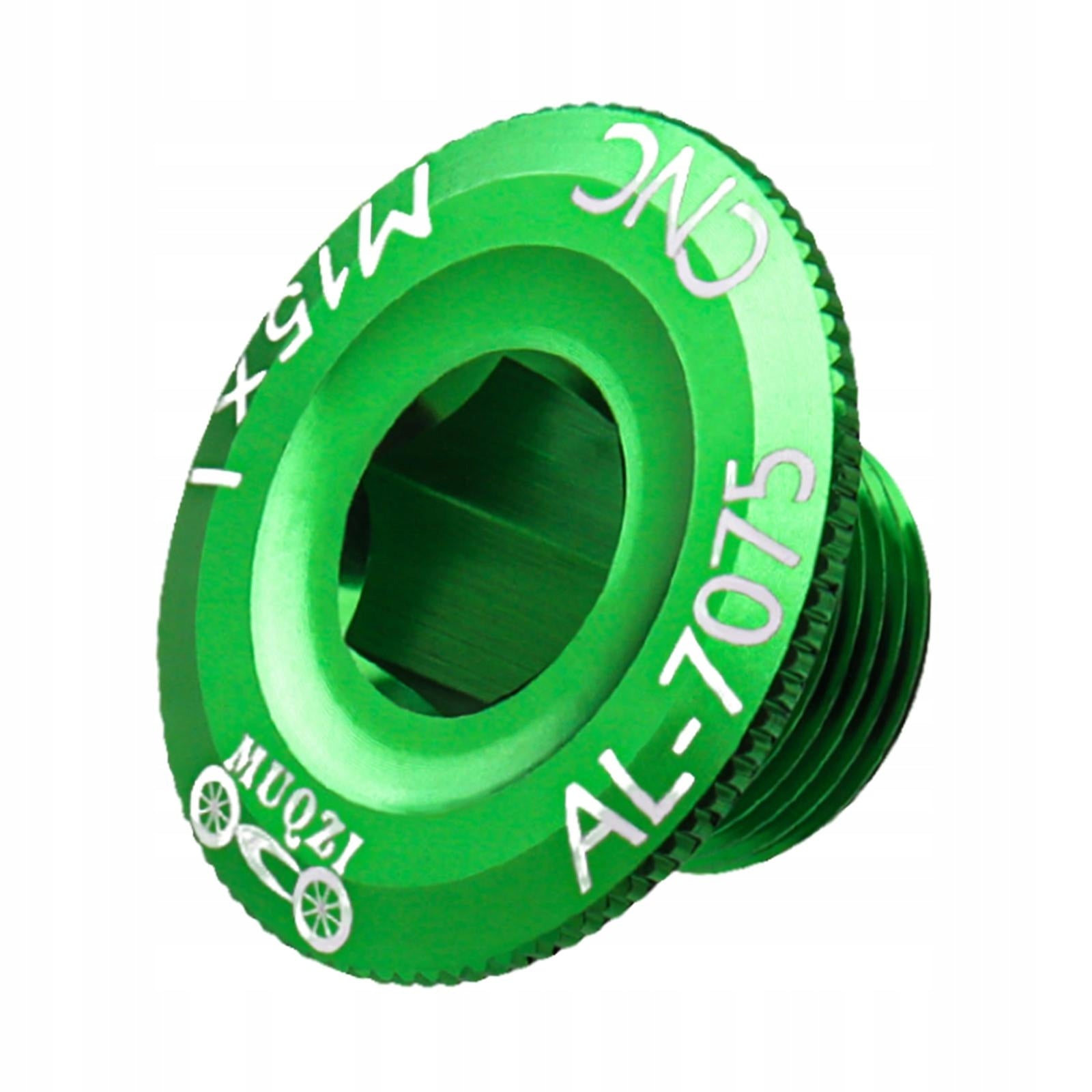 Bicycle Crank Cover Aluminum Alloy Arm Bike Green Brand no brand
