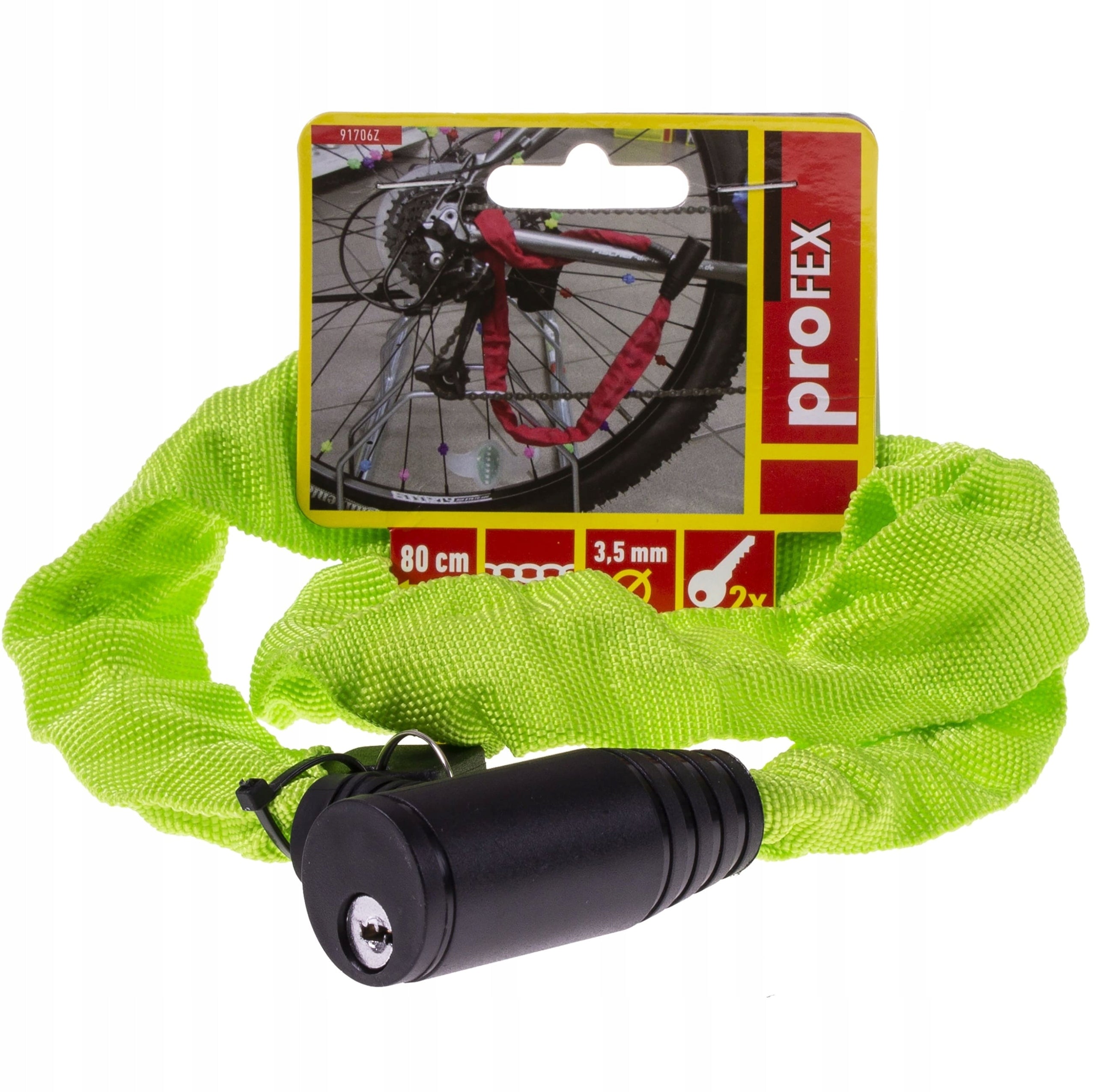 Bicycle Fastening CHAIN STRONG Protection for Bike 80 cm LONG Packaging status original