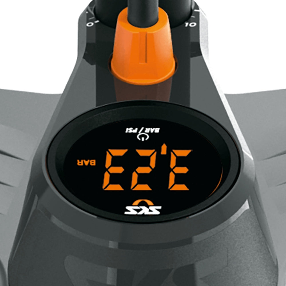 Bicycle Floor Pump SKS Air-X-Plorer Digi 10.0 Brand SKS