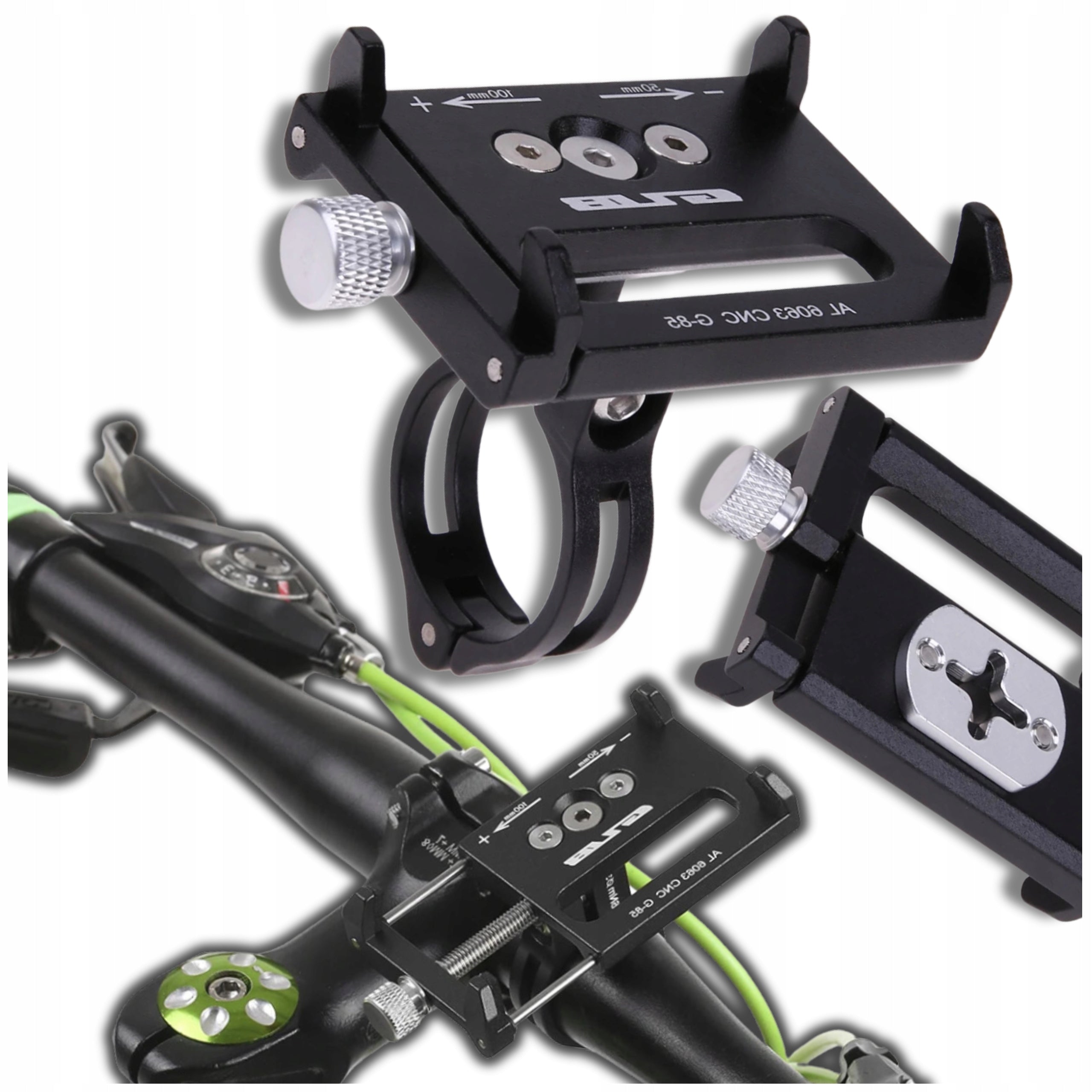 Bicycle Handlebar Holder For Bicycle Phone Motorcycle GUB Adjustable Packaging status original