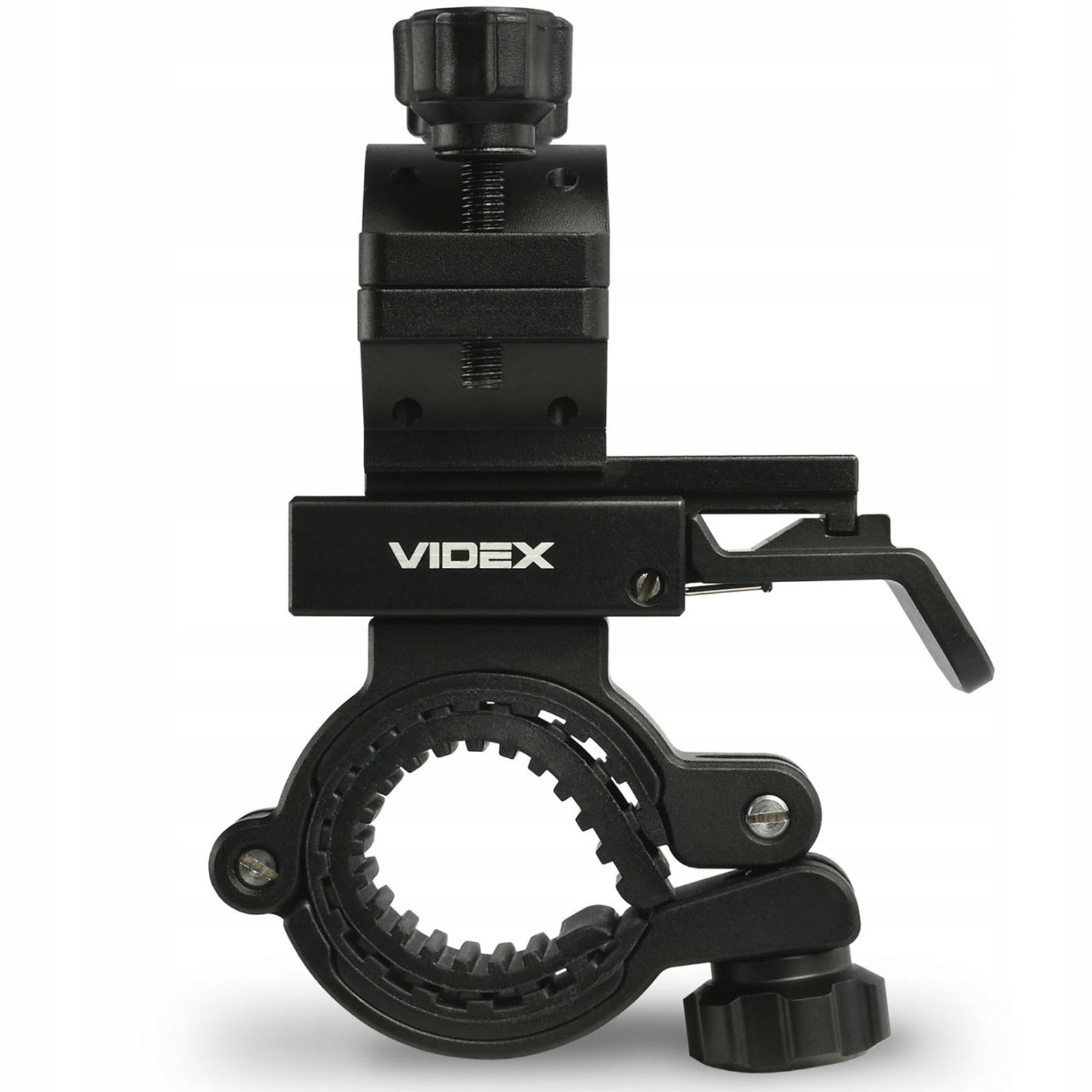 Bicycle Handlebar Holder For Flashlight Lamp Universal Aluminum Videx Packaging status original