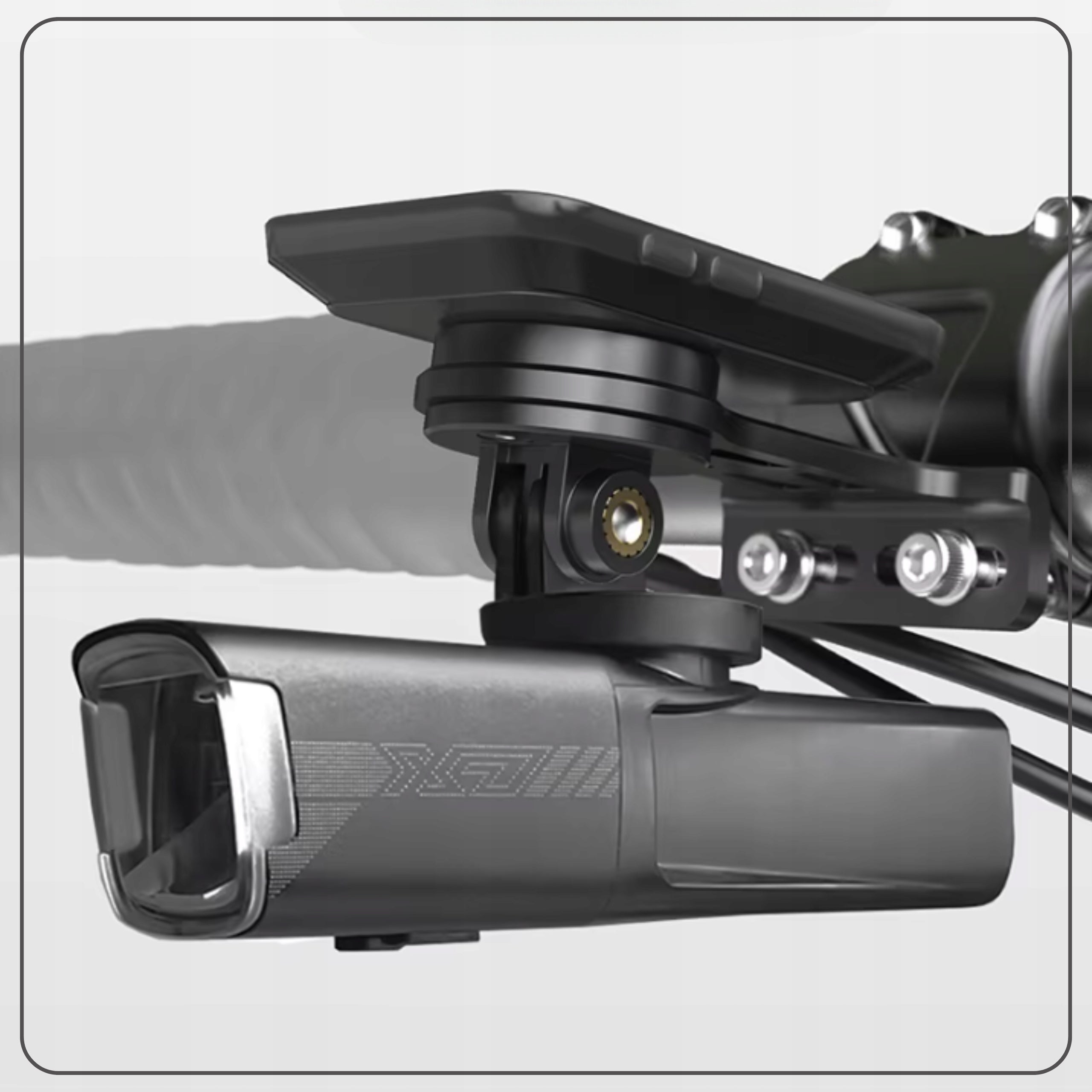 Bicycle Holder Aluminum Garmin GoPro Counter Holder Bridge Mount Product weight with unit packaging 0.5 kg