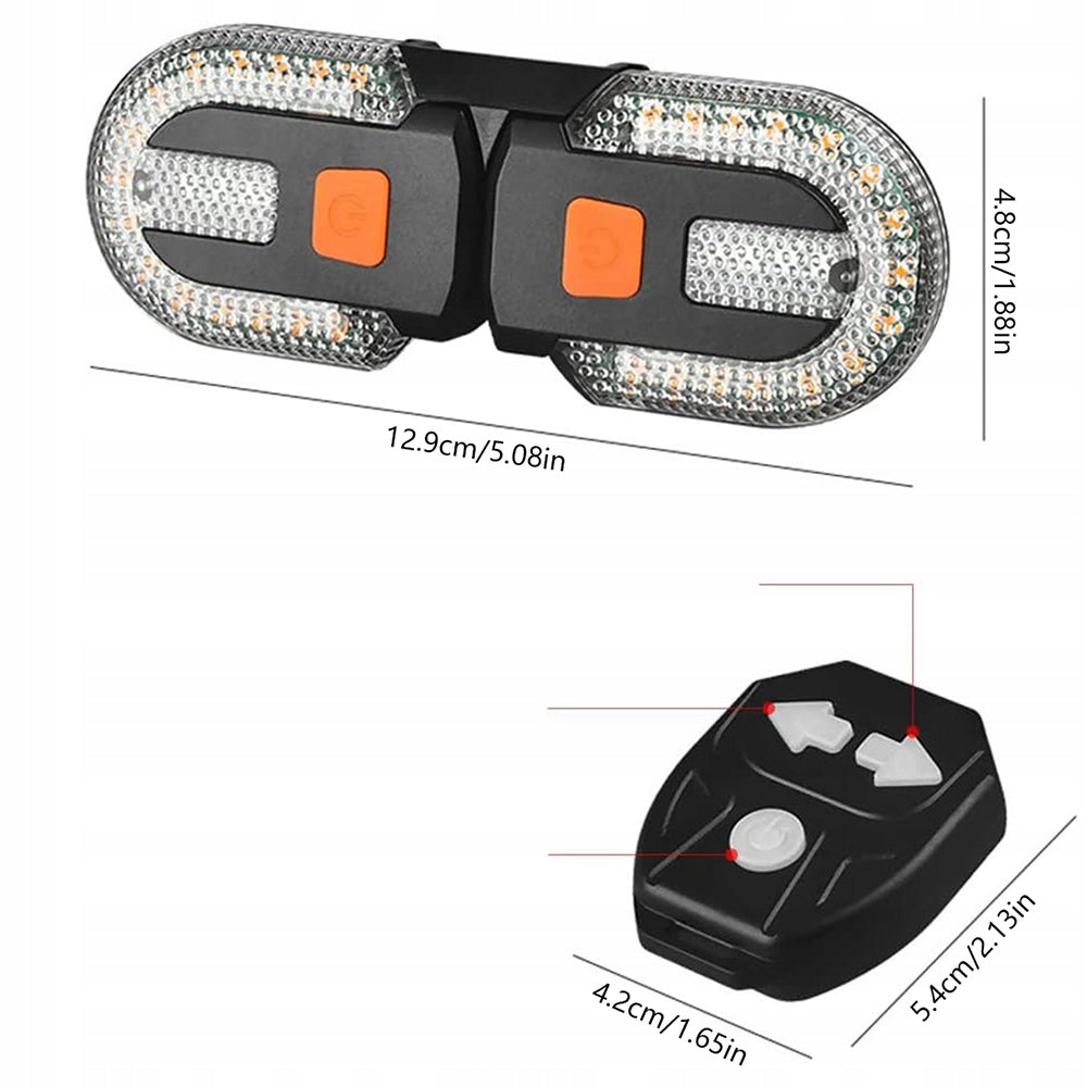 Bicycle Indicator | Bicycle Light Rear LED Remote Control Indicator Brand no brand
