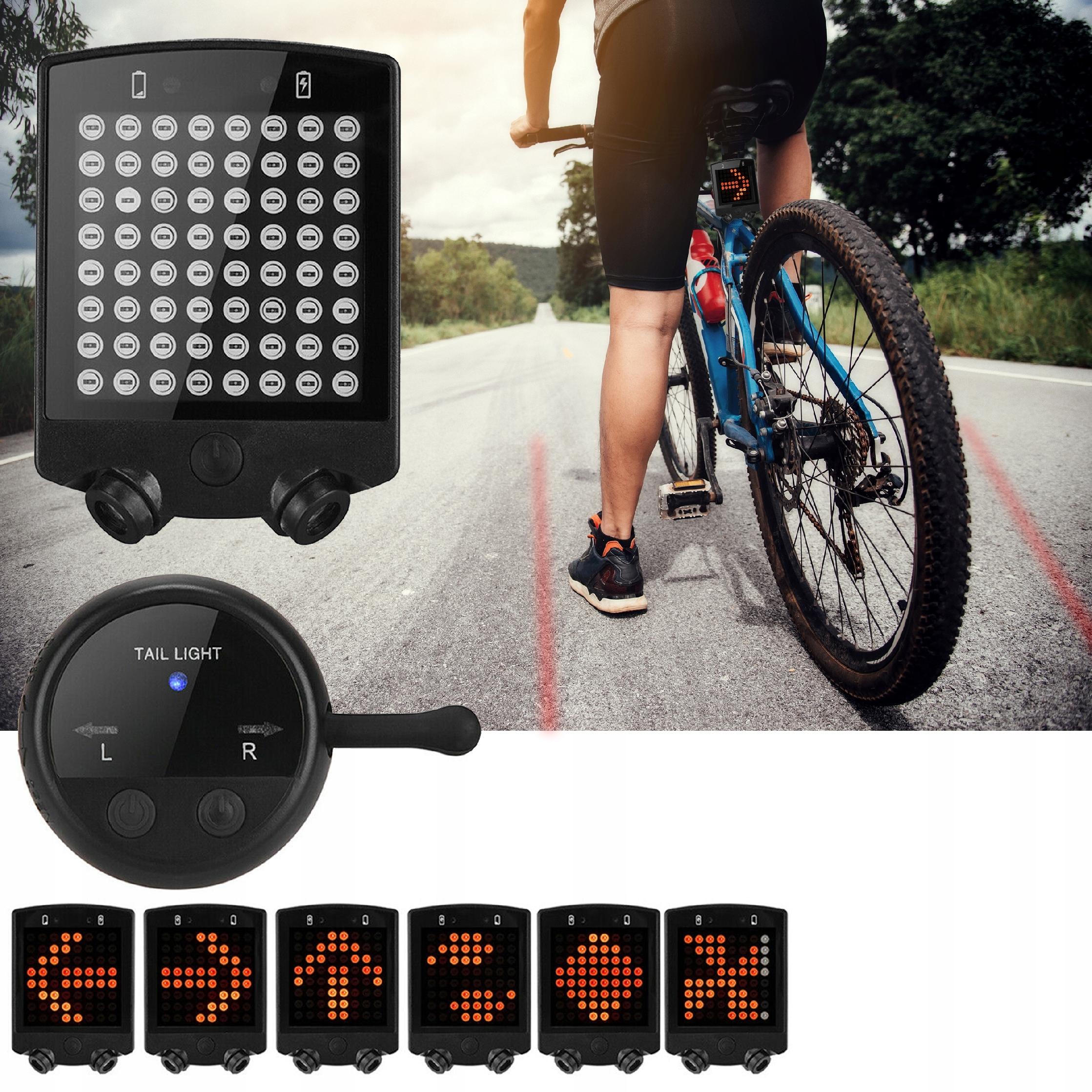 Bicycle Indicator Light FOR Bicycle LED Lasers Remote Control Signaling Packaging status original