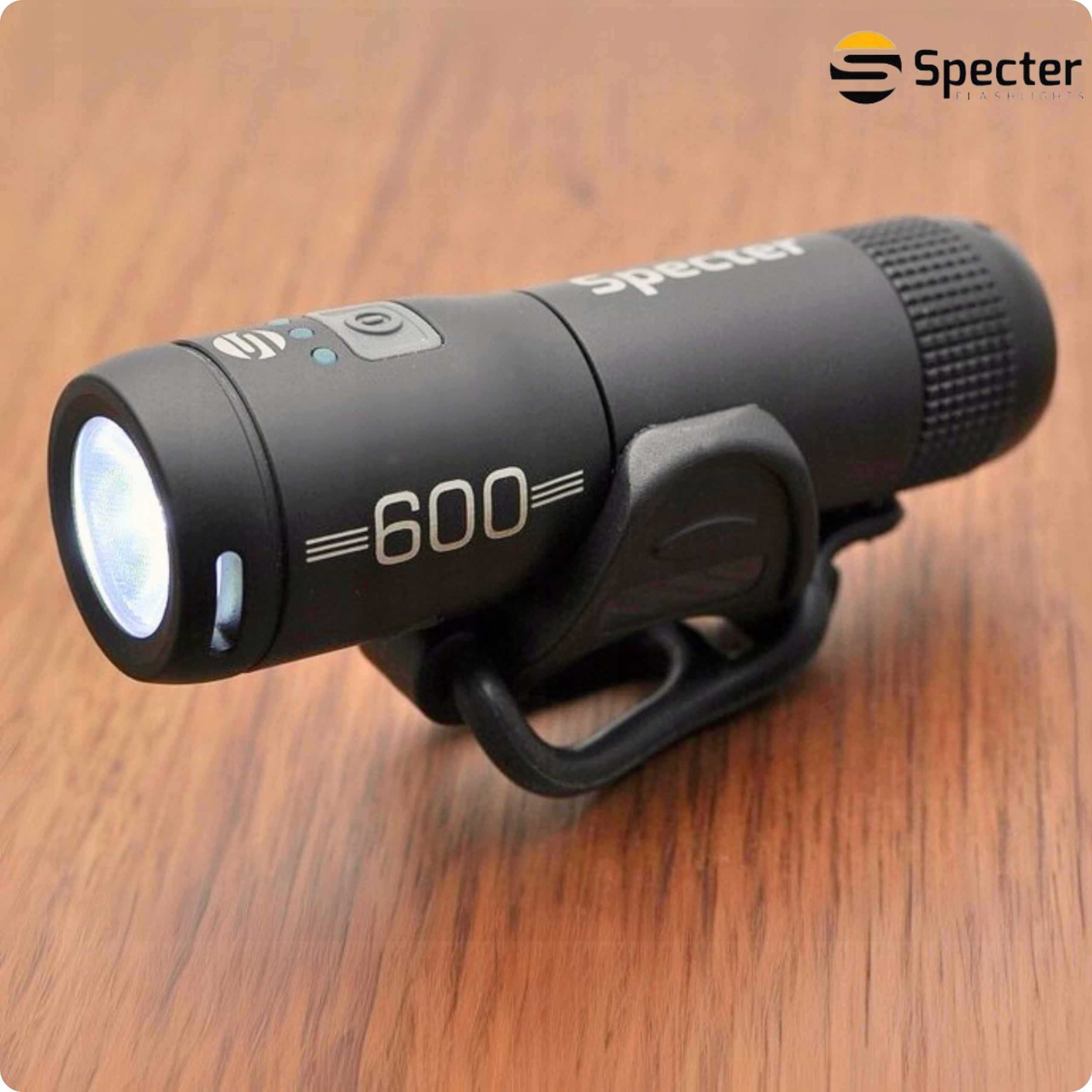 Bicycle Light Front LED 600 LM USB Waterproof Lightweight Torch For Bicycle Manufacturer code Lampka Rowerowa Specter na akumulator USB