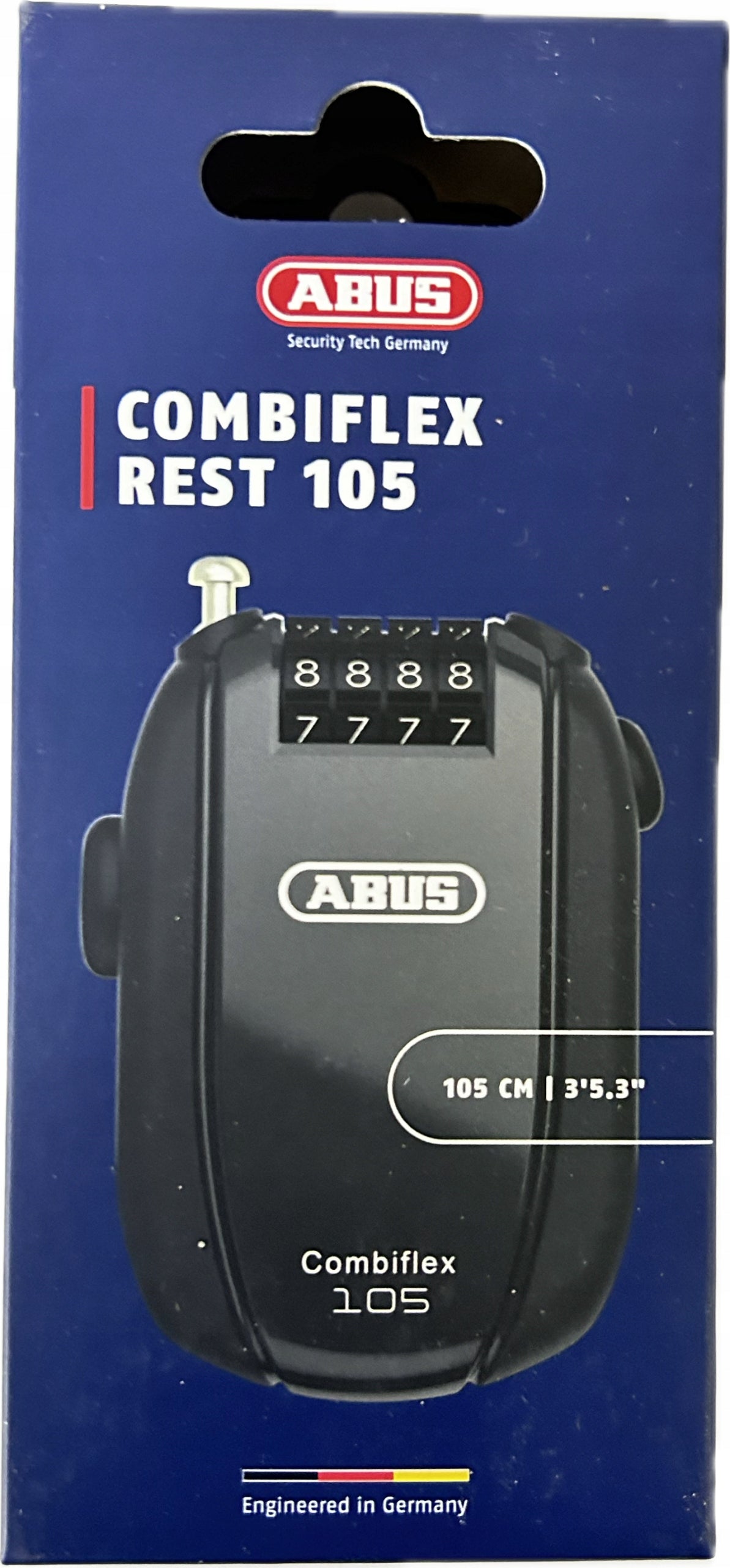 Bicycle Lock Abus Combiflex Rest 105 cipher