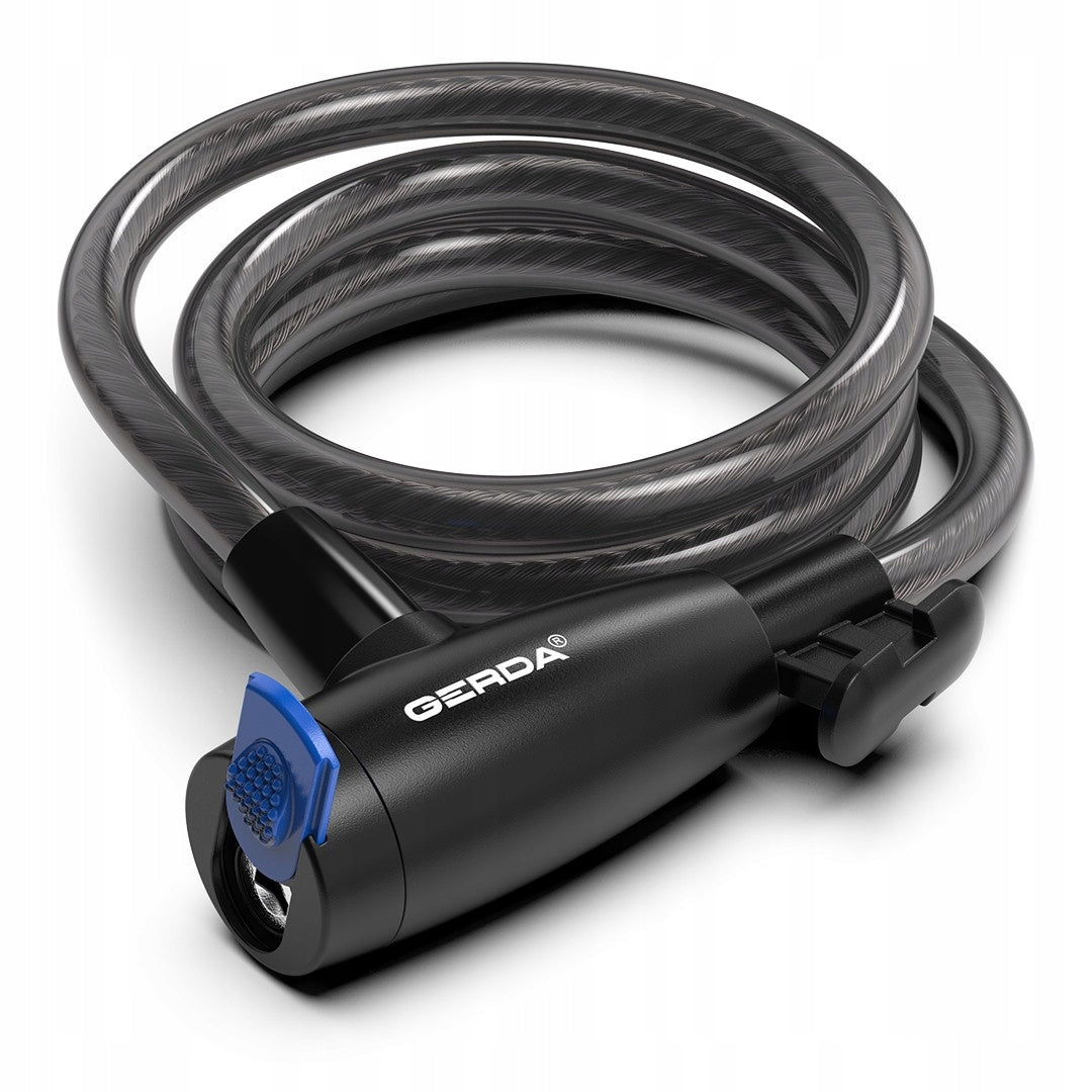 Bicycle Lock GERDA FLEX 1500/12T Black Universal