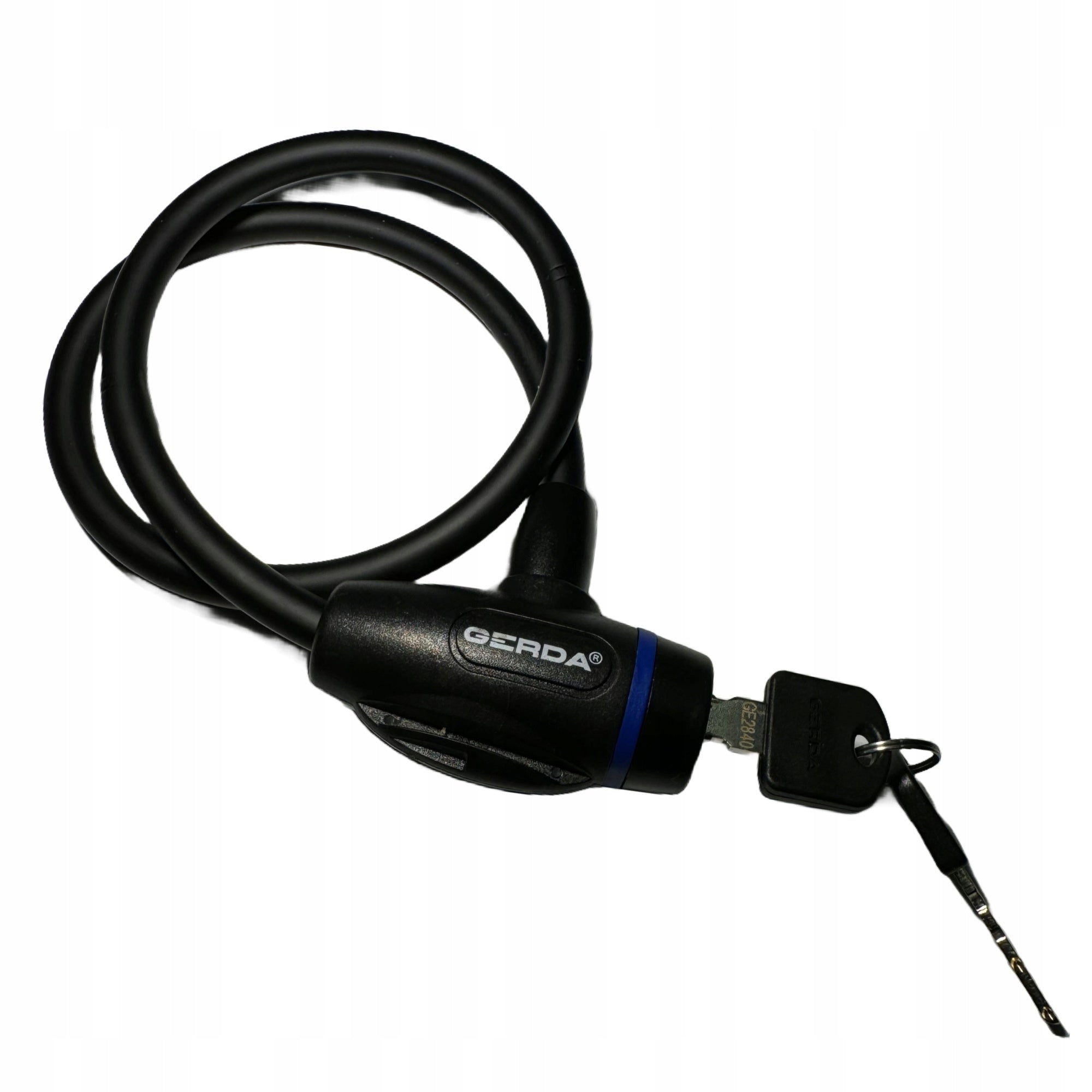 Bicycle Lock GERDA FLEX 650/10T Black Universal Model 0SFL0065010.06T2XP