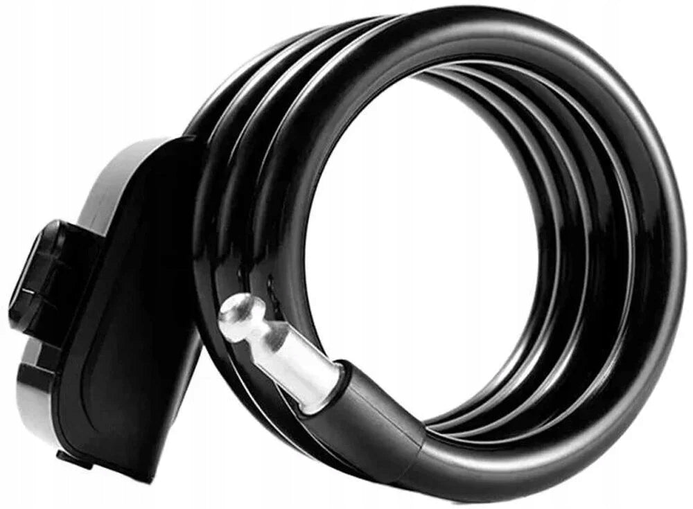 Bicycle Lock ROCKBROS RKS515-BK Cable Black Color black