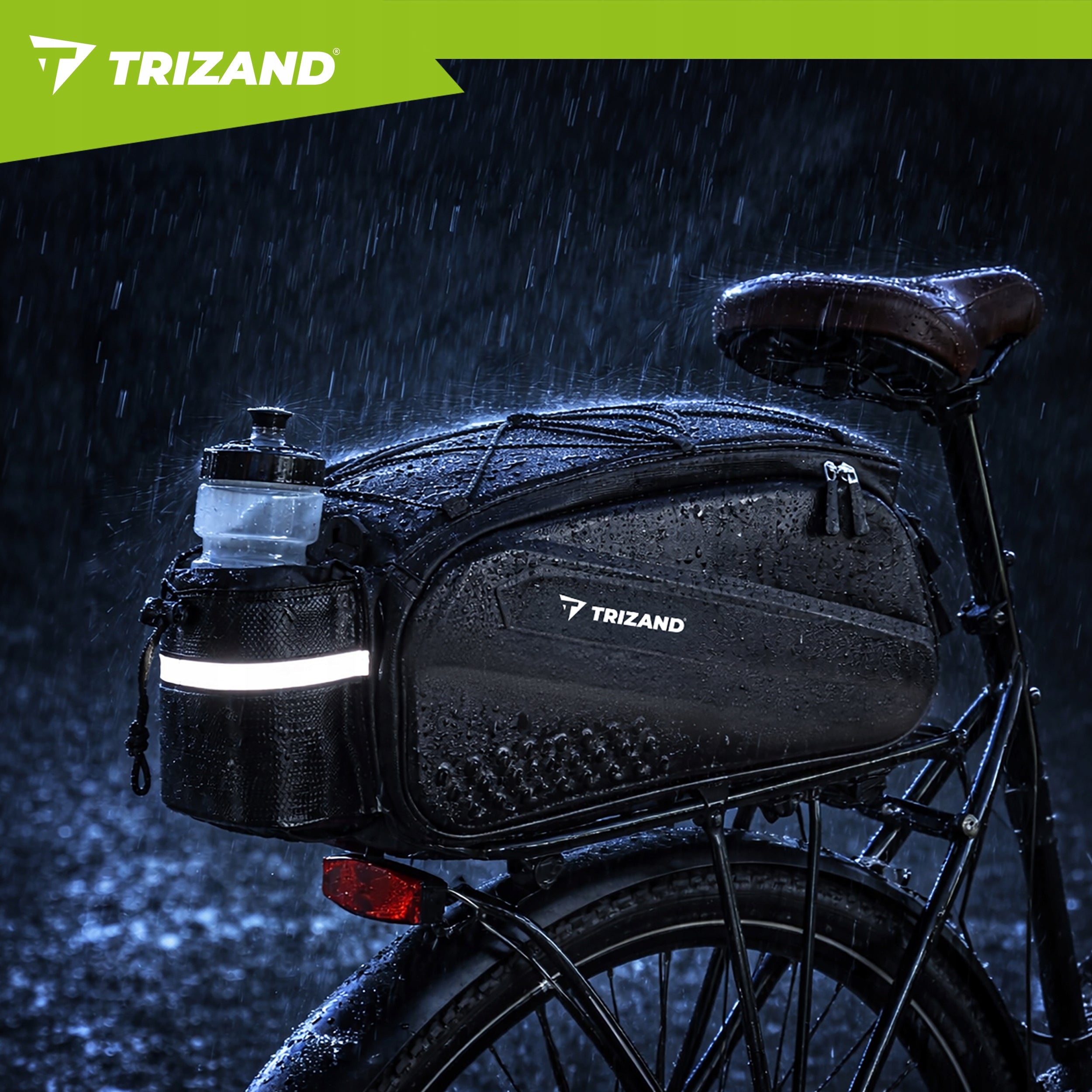 Bicycle Luggage Bag Bicycle Arm Phone Spacious Bag Waterproof Brand Trizand