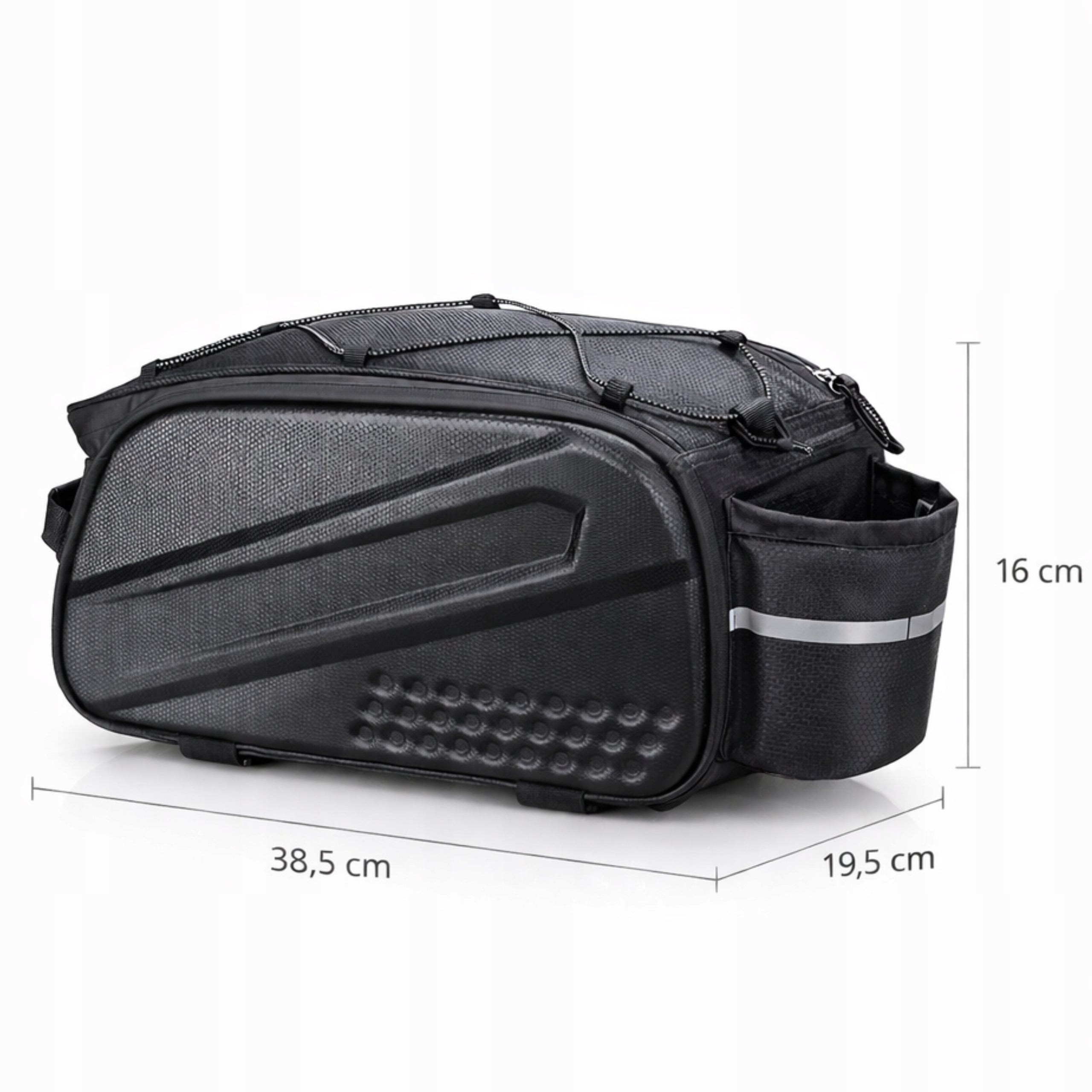 Bicycle Luggage Bag Bicycle Pouch Trunk Organizer Bicycle+Strap Model Torba Sakwa Rowerowa na Bagażnik