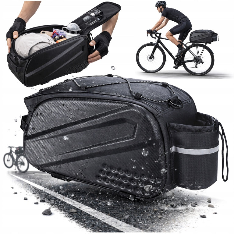 Bicycle Luggage Bag Bicycle Pouch Trunk Organizer Bicycle+Strap Packaging status original
