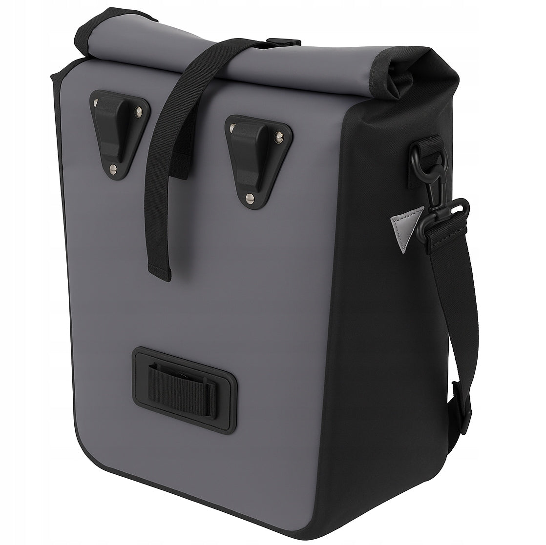 Bicycle Luggage Bag WATERPROOF 15L Bicycle Bag SIDE Grey Packaging status original