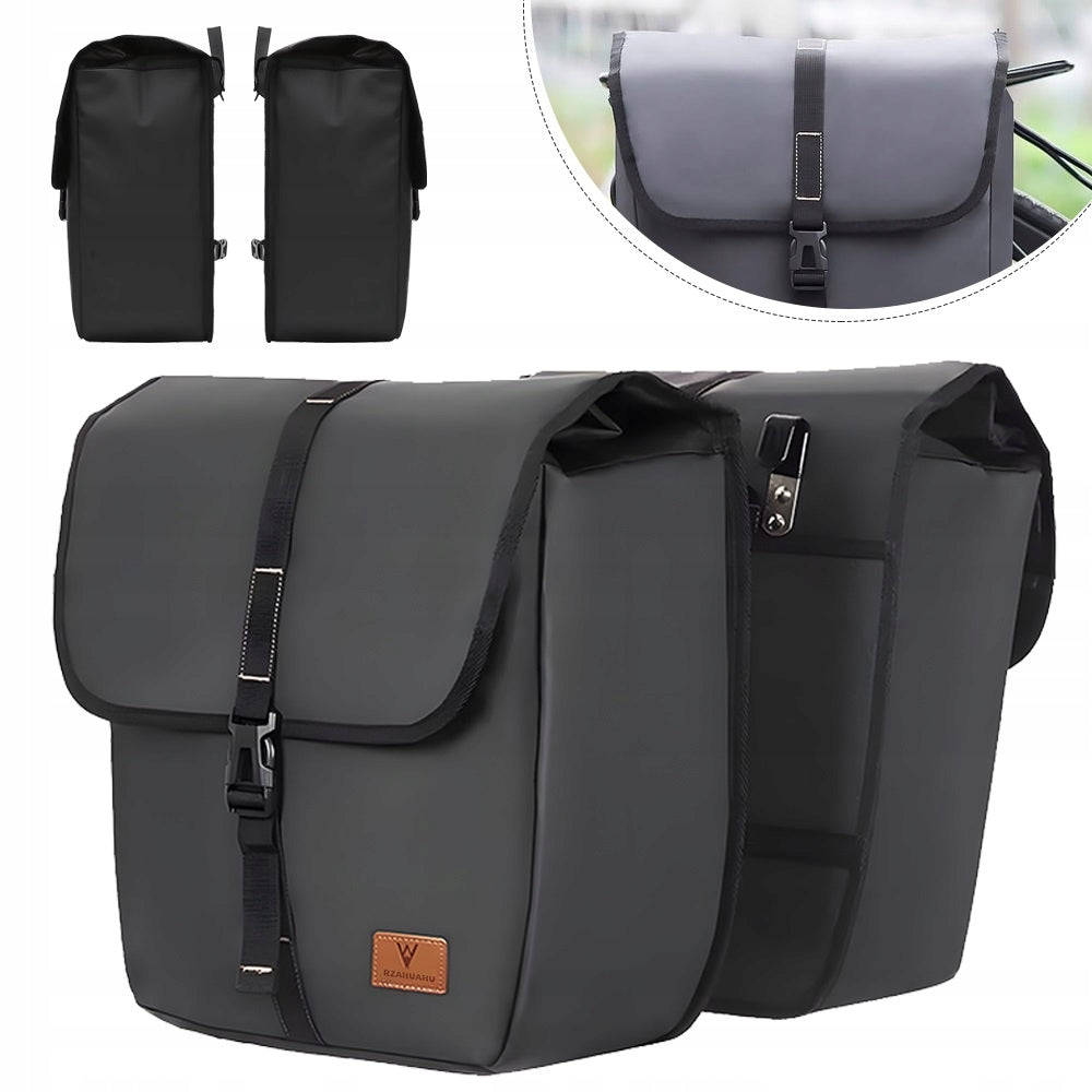 Bicycle Luggage Bags, Bicycle Bags, Rear Bicycle Pouches With 2 Hook
