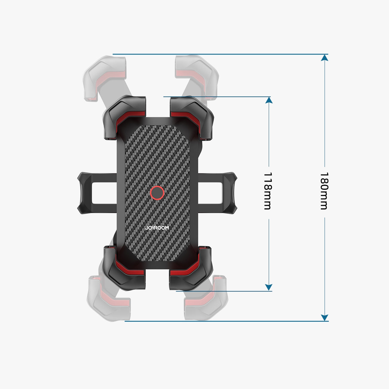 Bicycle Phone Holder JOYROOM JR-ZS288 Motorcycle Scooter 360° Manufacturer code JR-ZS288-b