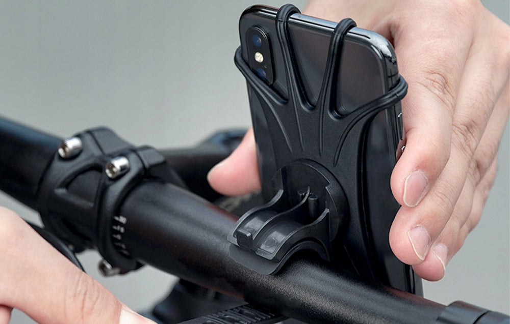 Bicycle Phone Holder Rockbros LF436BK Black For mobile