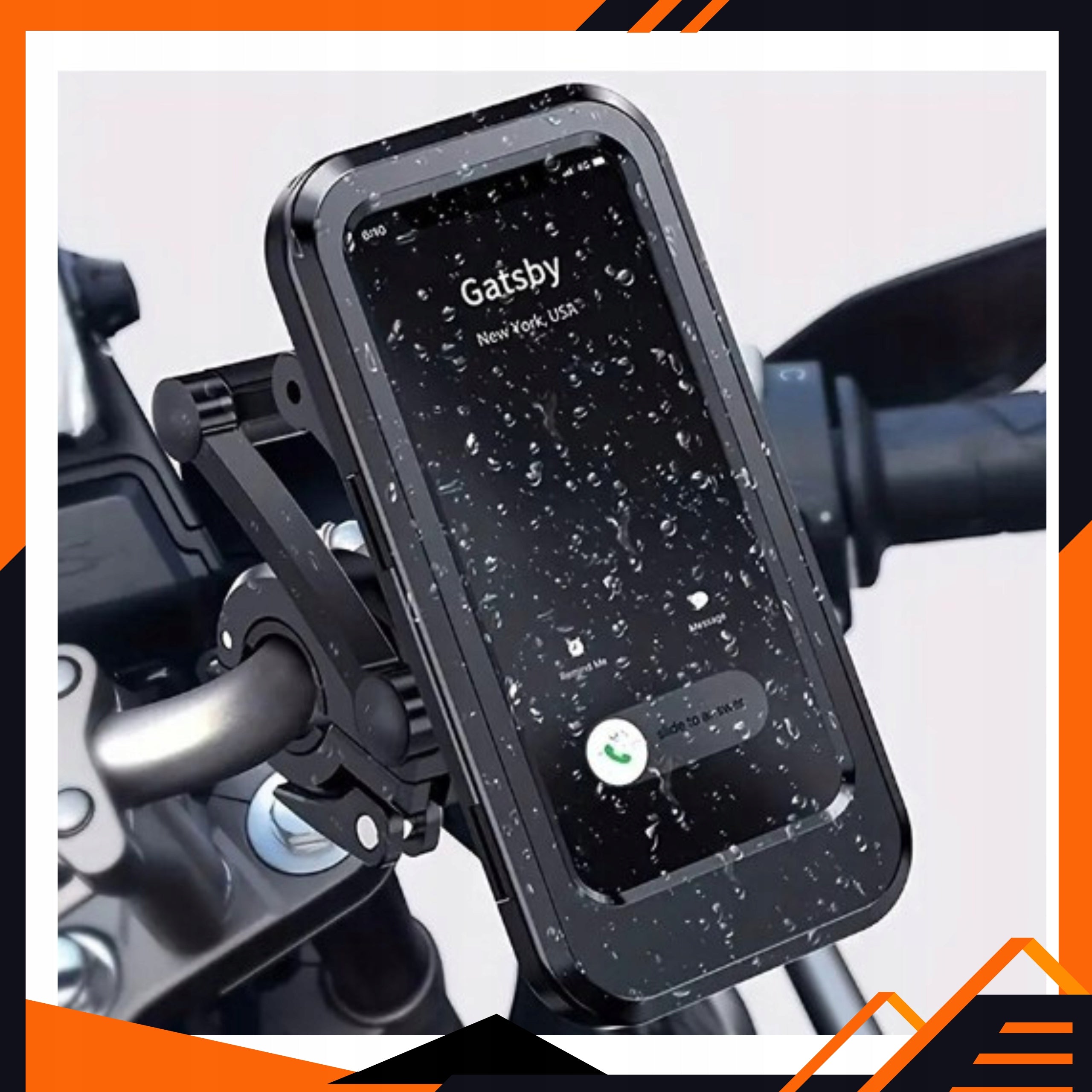 Bicycle Phone Holder Waterproof Strong Adjustable For Gift Product weight with unit packaging 0.35 kg