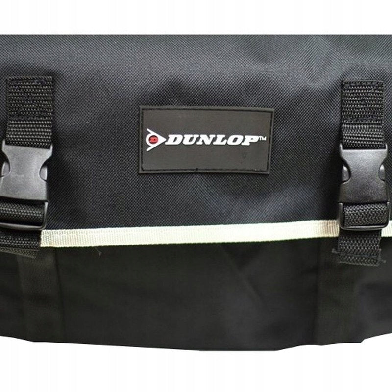 Bicycle Pouch Bag Double For Luggage Rack 2x13L Reflectors Color black