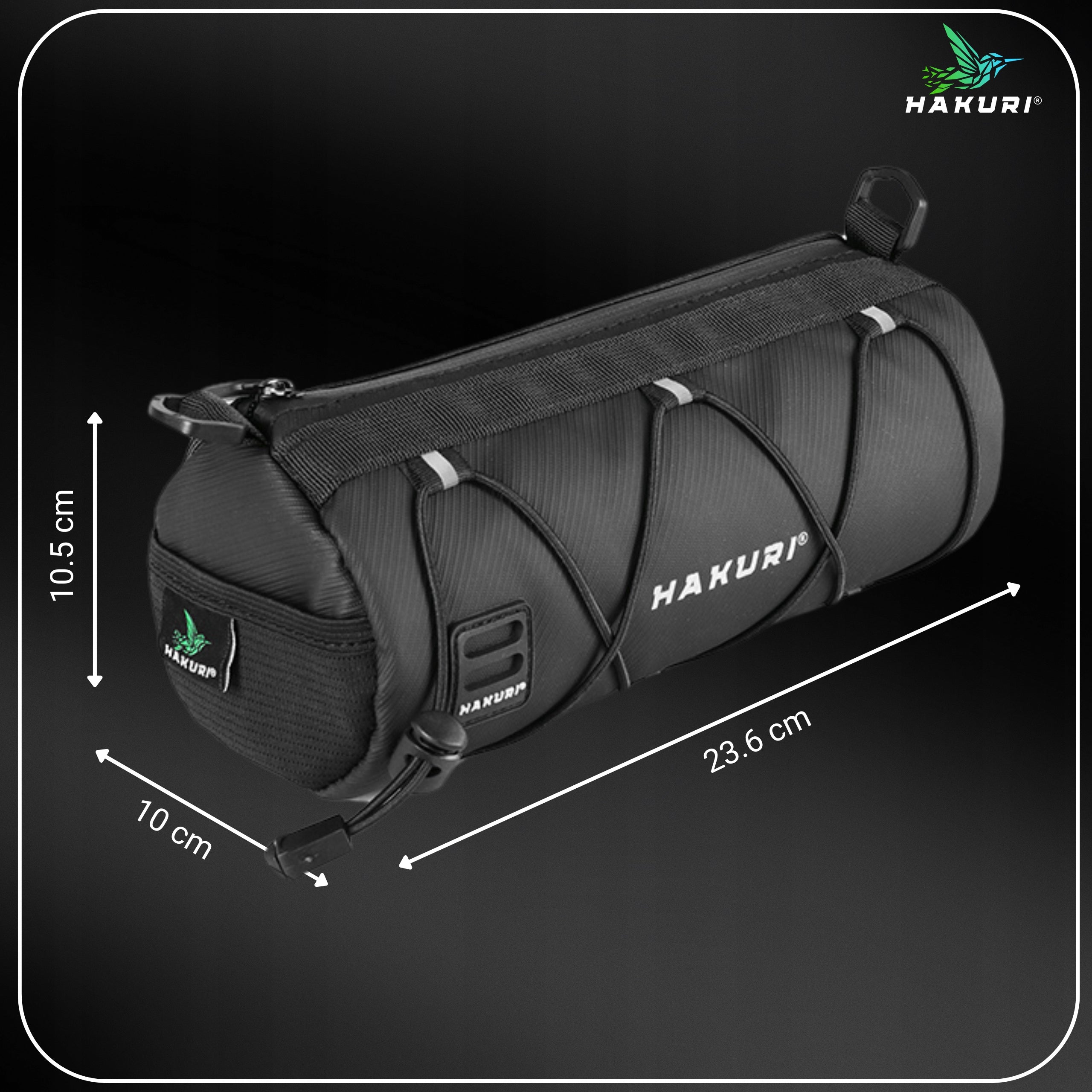 Bicycle Pouch Bag Tube Waterproof Spacious for Steering Wheel Frame 2in1 LARGE EAN (GTIN) 5907426618022