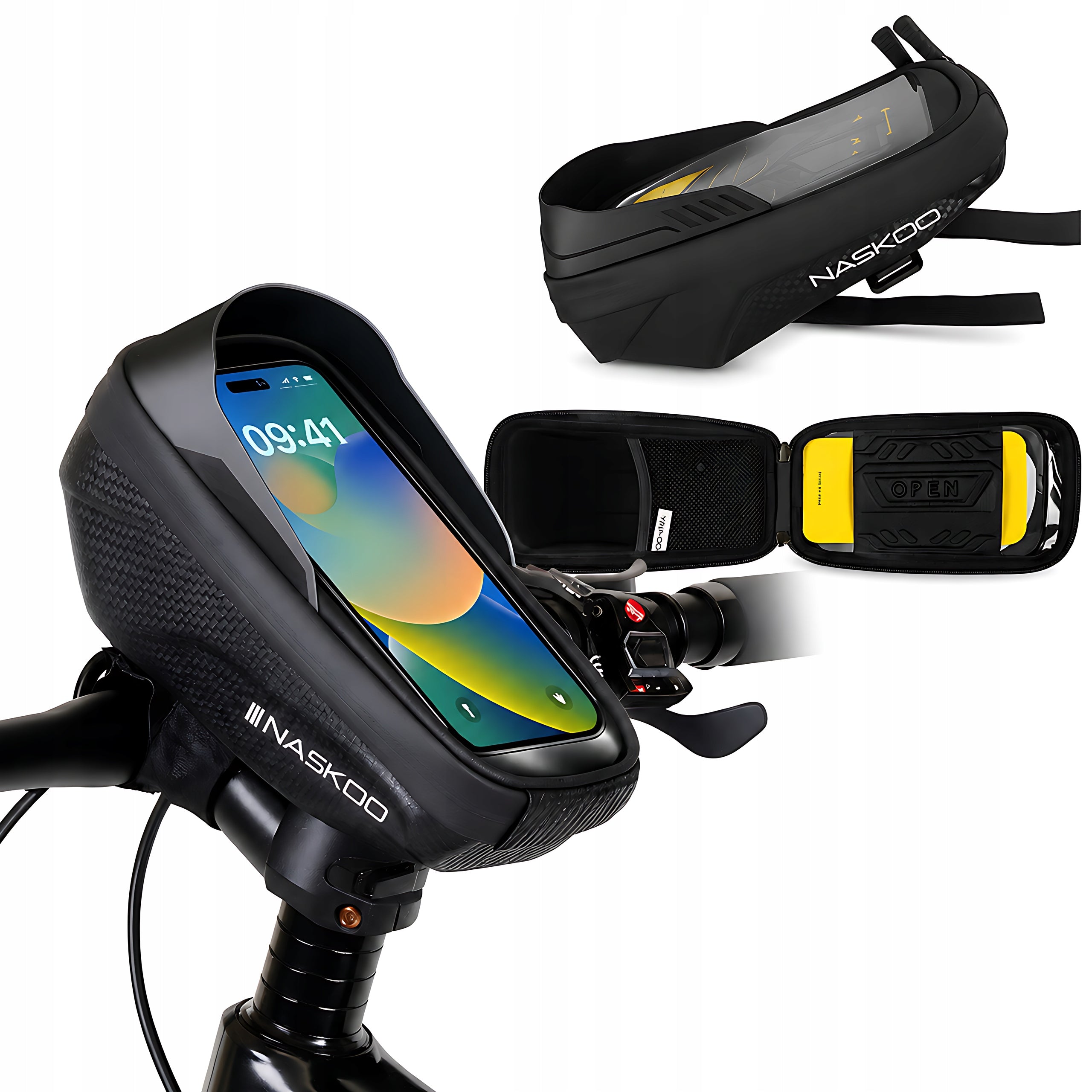Bicycle Pouch Bicycle Frame Bag Bicycle Phone Holder Pouch Bicycle