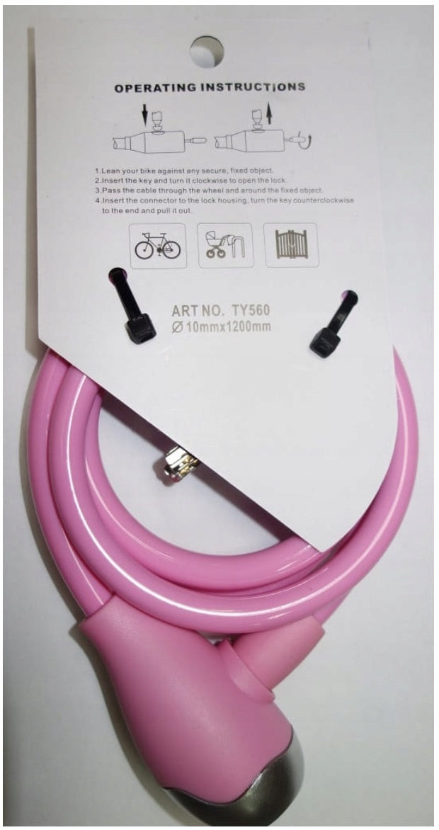 Bicycle Protection TONYON Pink - Safe Bike for Everyone! Manufacturer code TY-560 TONYON