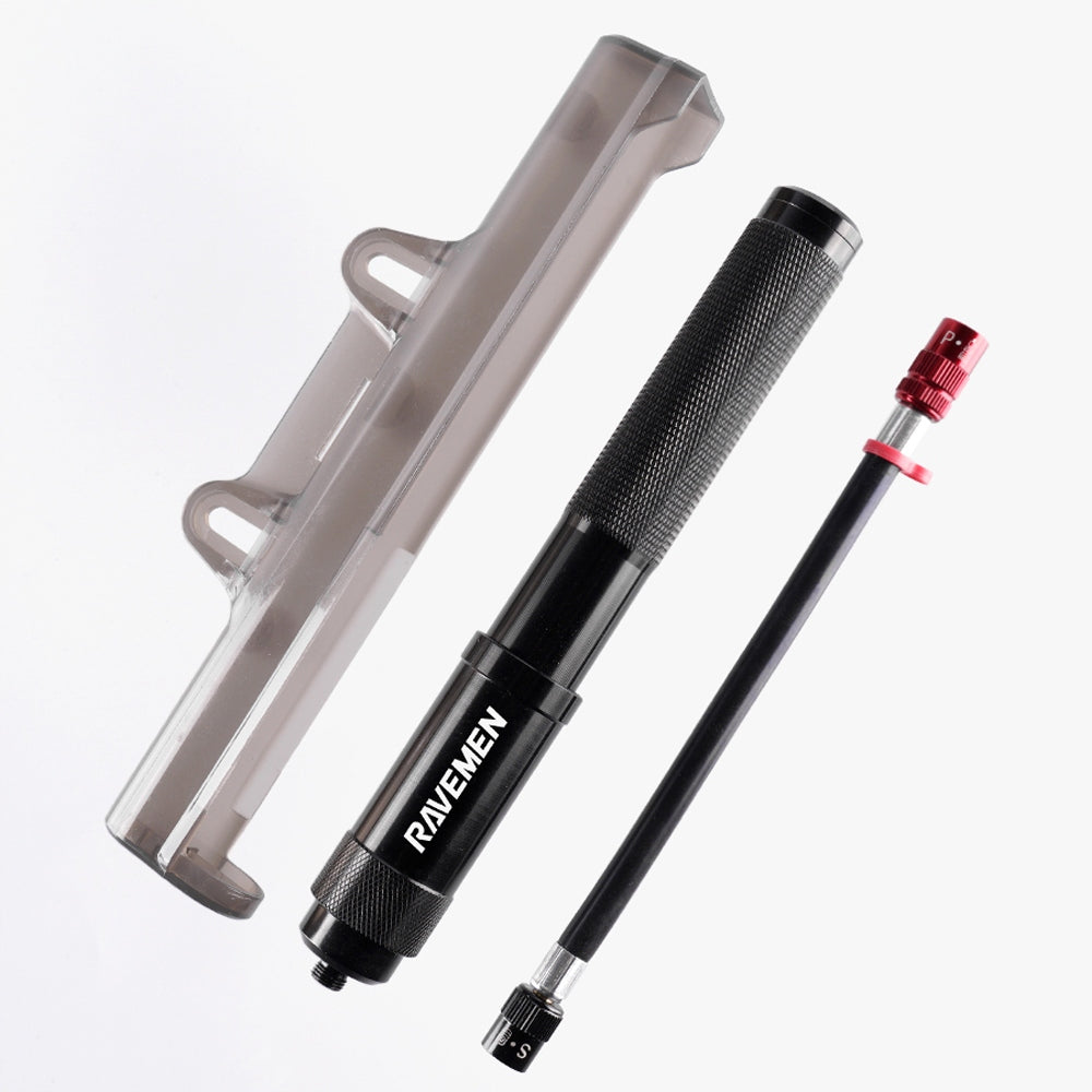 Bicycle Pump RAVEMEN MP01 260 PSI AV/FV, Lightweight, Resistant, Portable Manufacturer code MP01