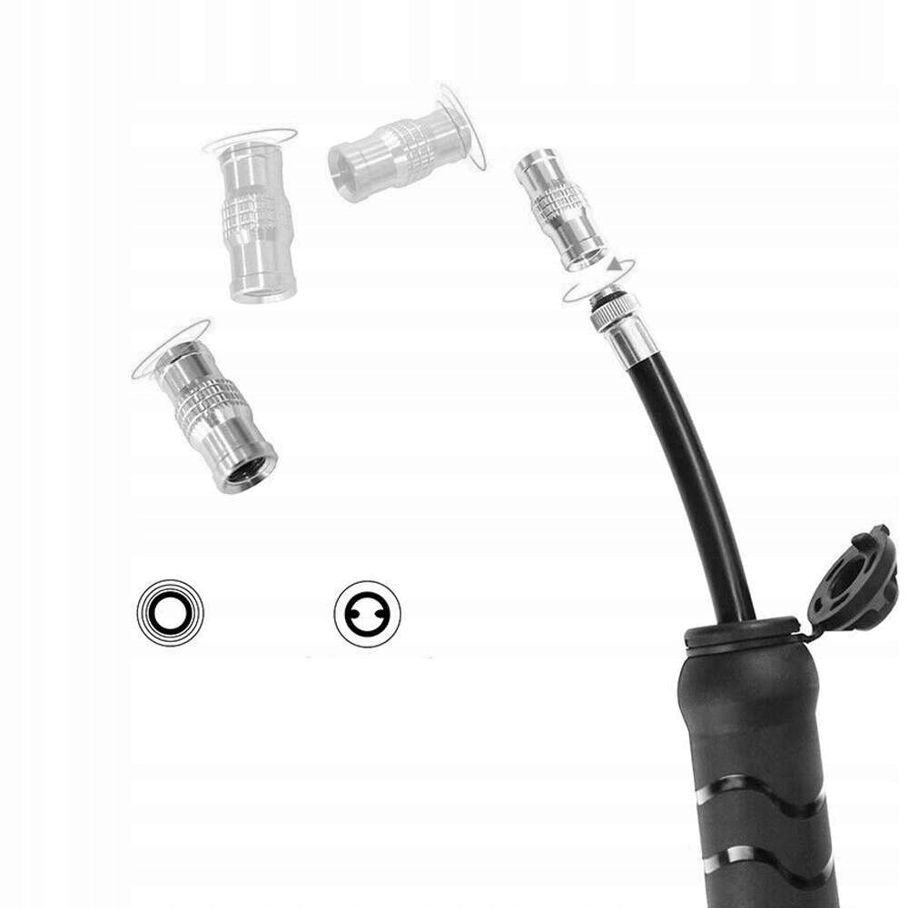 Bicycle Pump Small Mini Handheld ALU With Hose 100PSI Presta Handle Manufacturer code 810PCS-HP