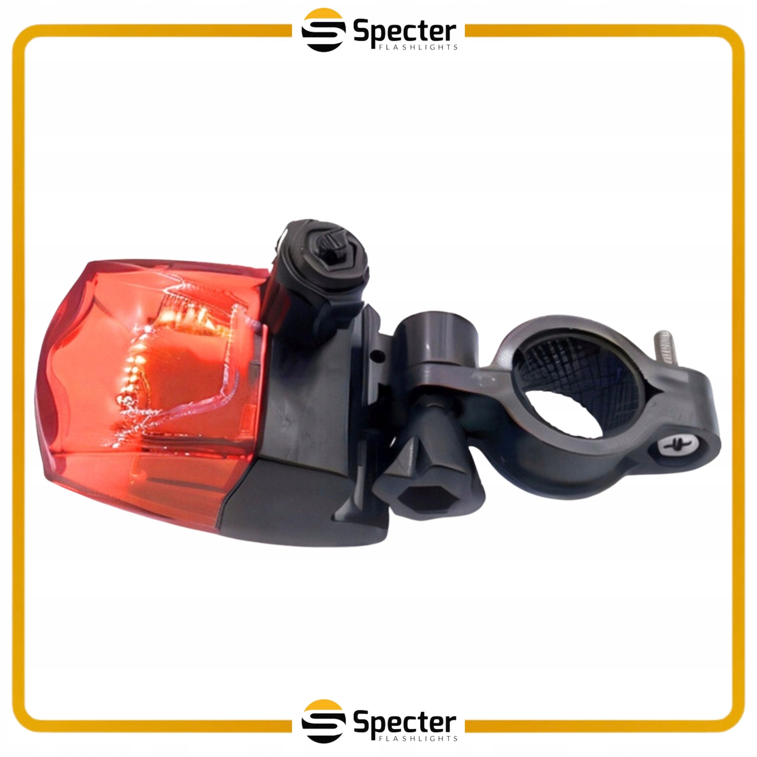Bicycle Rear Light Red Magnetic Dynamo 15 lm Lighting Reflector Manufacturer code LAMPKA ROWER TYLNA DYNAMO BEZ BATERII LED ECO