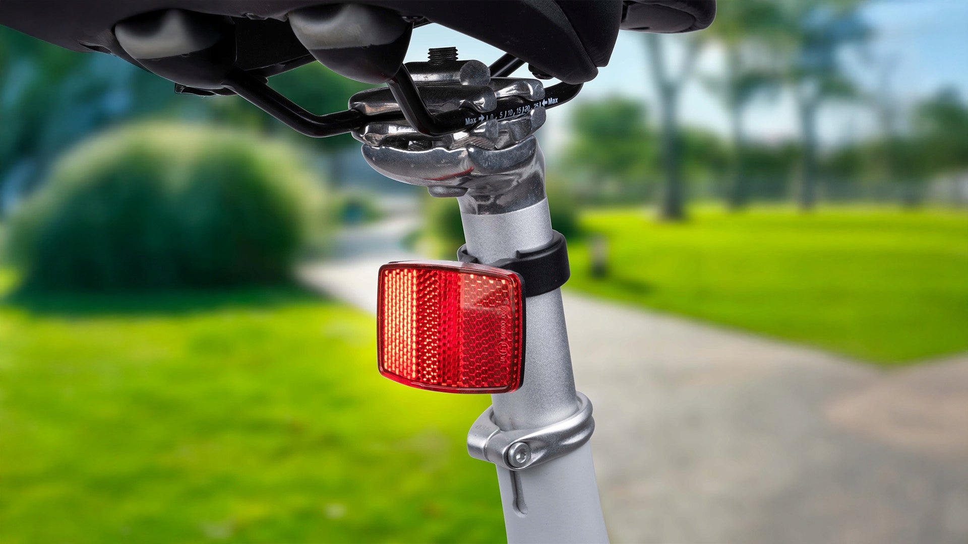 Bicycle Reflectors Front Rear Bike Reflector Set Universal Dunlop Brand Dunlop