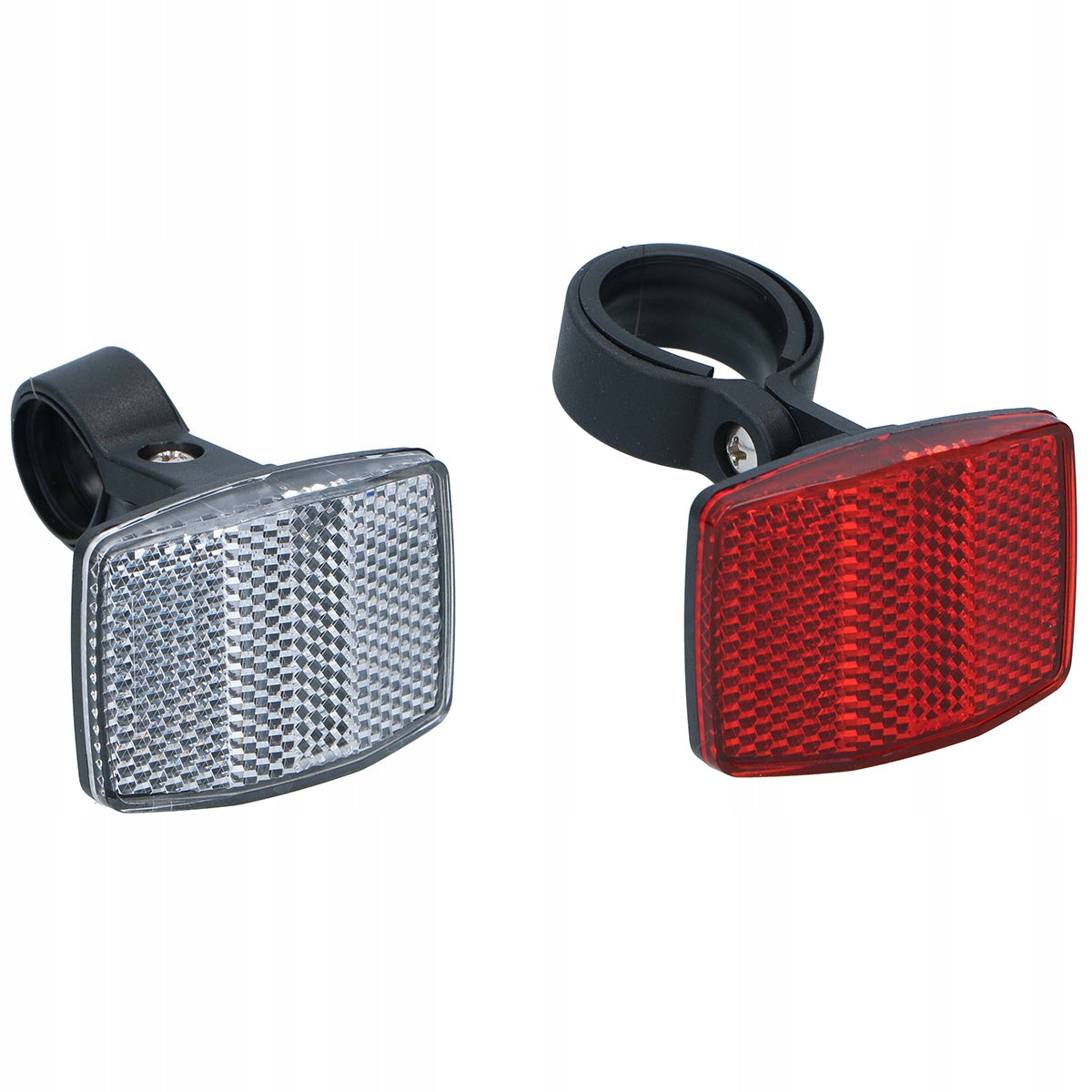 Bicycle Reflectors Front Rear Bike Reflector Set Universal Dunlop Color multicolor