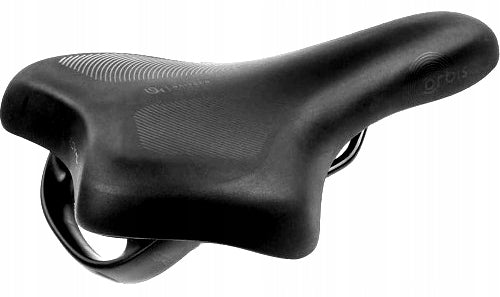 Bicycle Saddle Selle Royal Orbis Moderate Comfortable Unisex Black Packaging status original