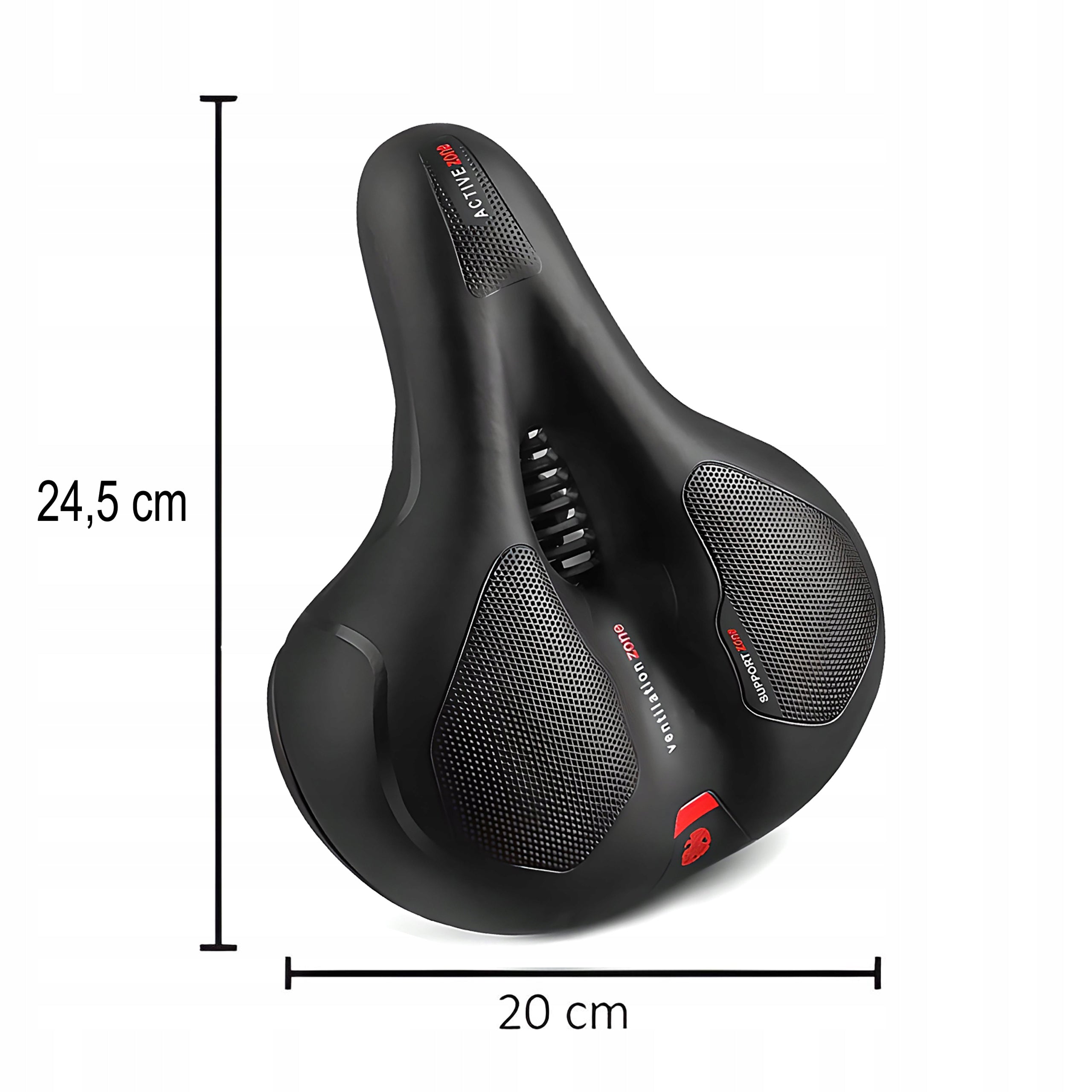 Bicycle Saddle Soft Wide Comfortable 200 mm Manufacturer code S224