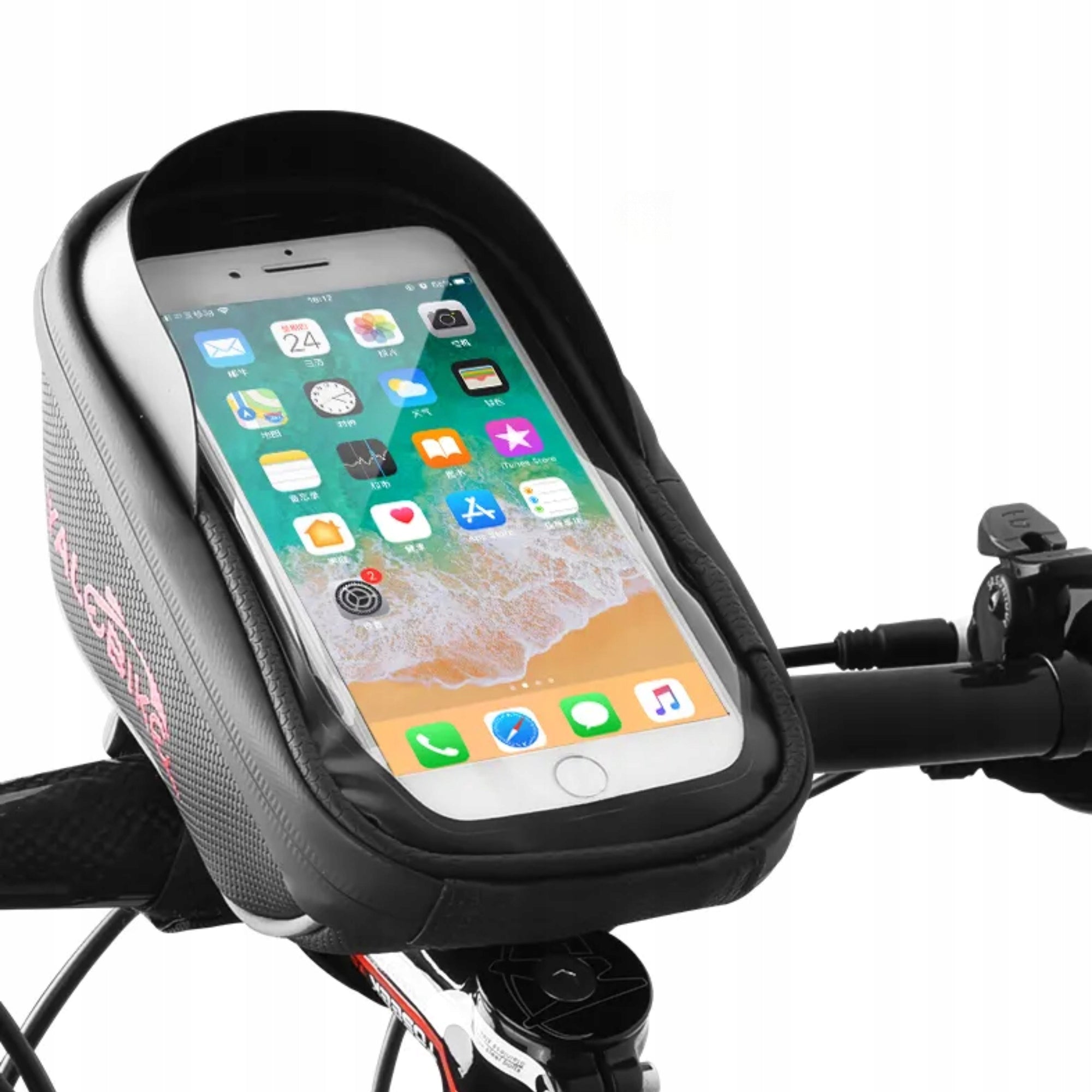 Bicycle Steering Wheel Bag Waterproof Pouch with YaleBike Phone Cover