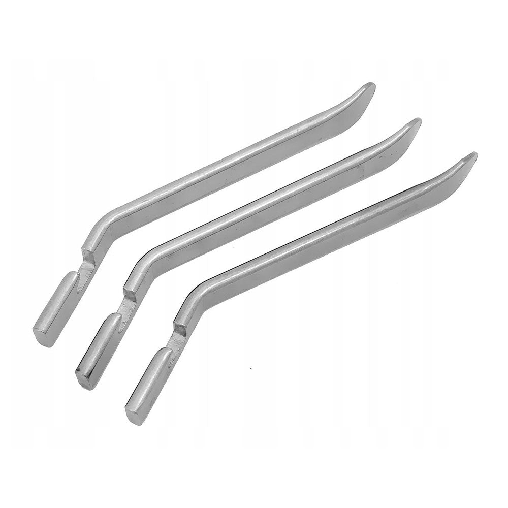 Bicycle Tire Spoons Steel Nickel Plated Bucket SET OF 3 BIKE HAND