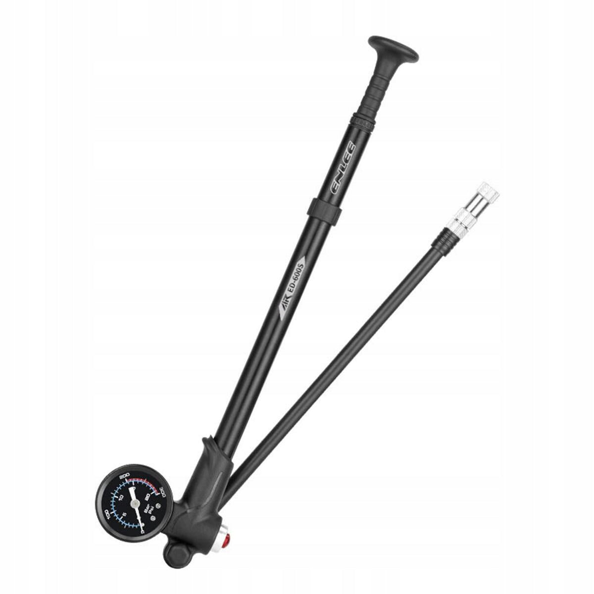 Bicycle Tire and Shock Absorber Pump Portable With Hose Enlee ED600S