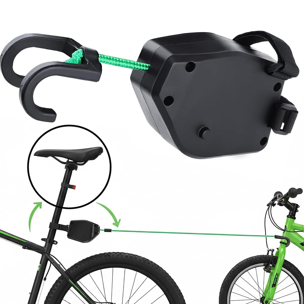 Bicycle Towing Cable For Children Towing Bike Strong Long 2.5m
