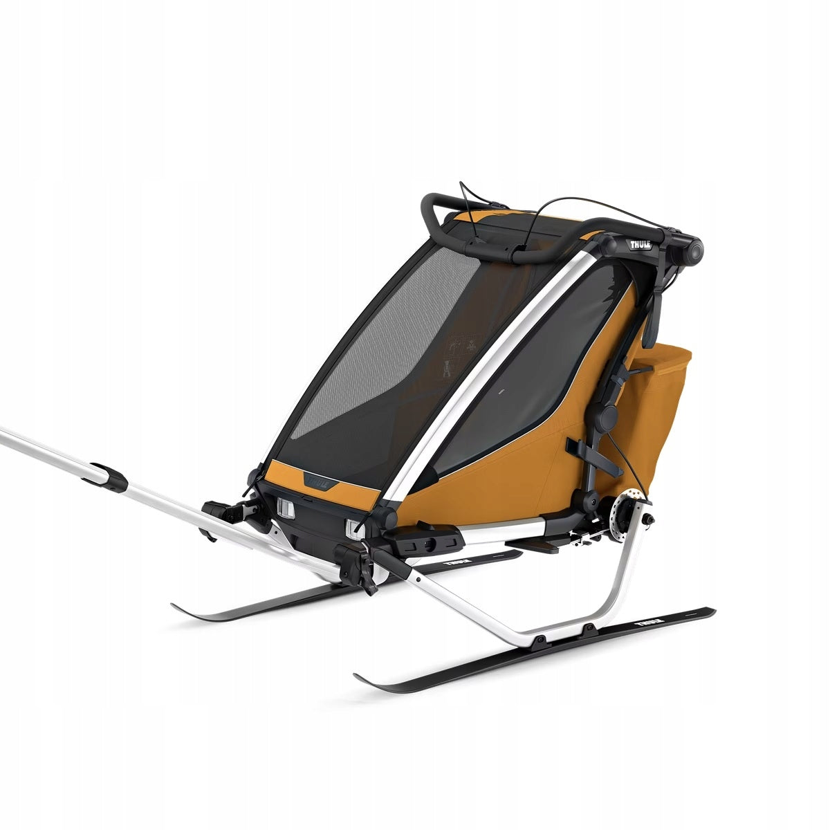 Bicycle Trailer Cart THULE Chariot Sport 2 single GOLD yellow 10201032 For for kids