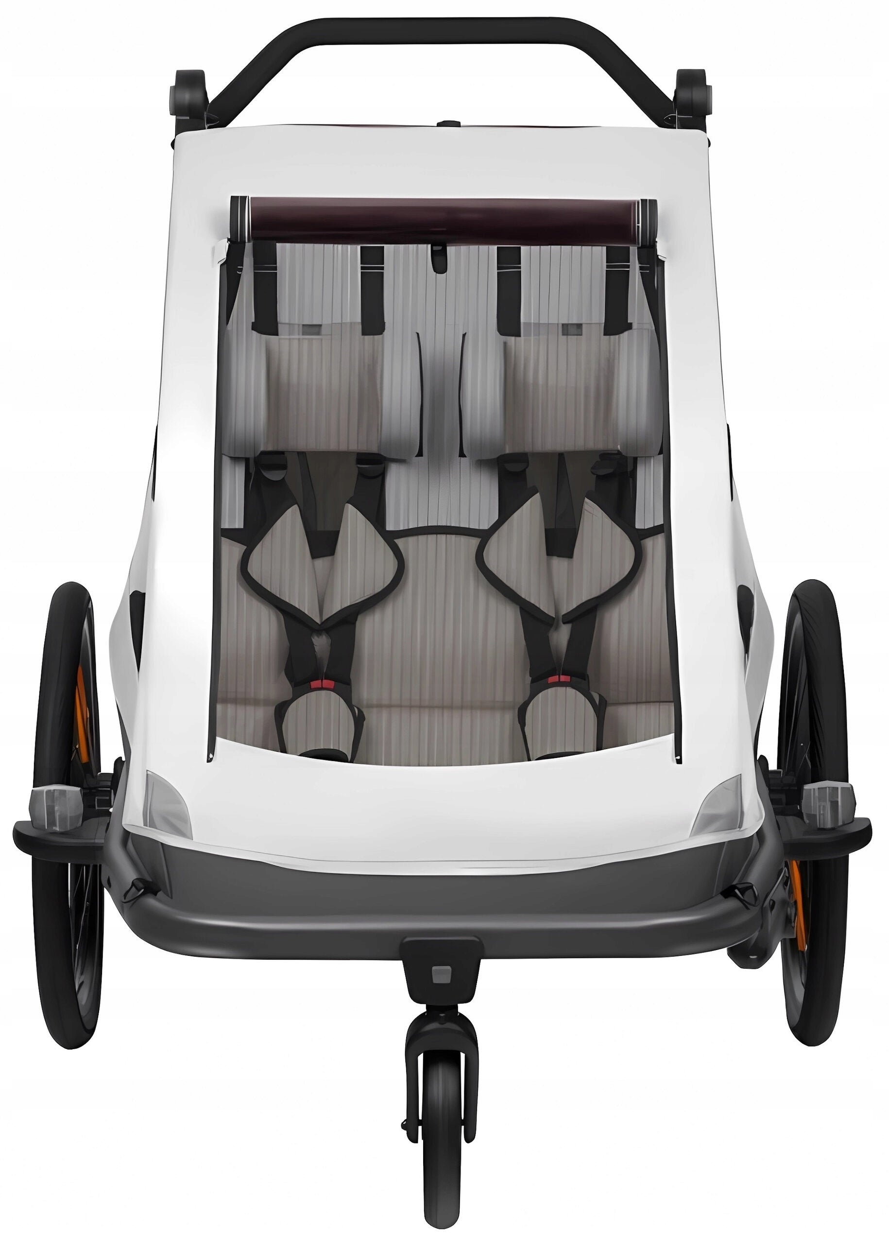 Bicycle Trailer LIONELO Cama Grey Number of seats 2