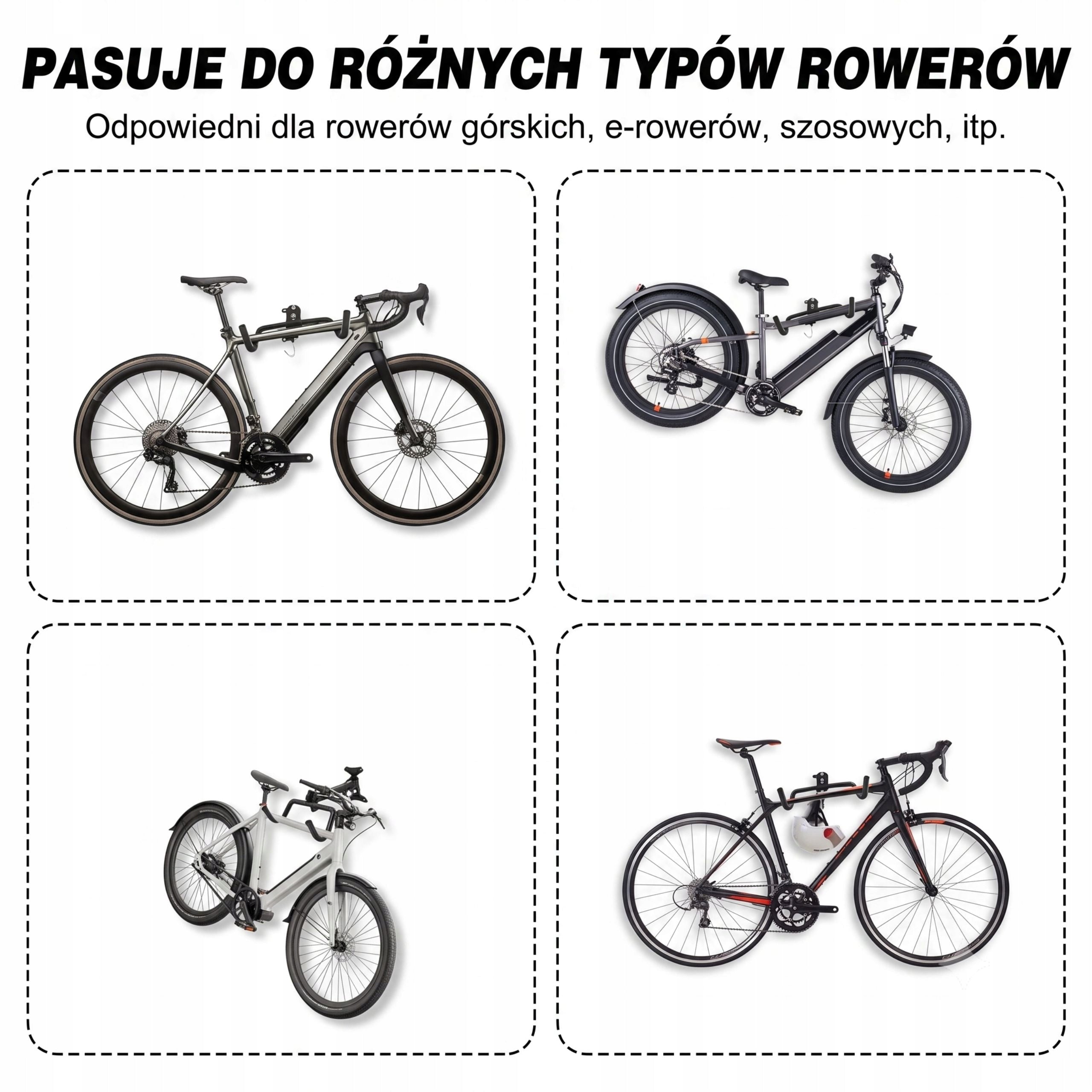Bicycle Wall Hanger Adjustable Folding Steel Holder Strong Set Product weight with unit packaging 1.35 kg