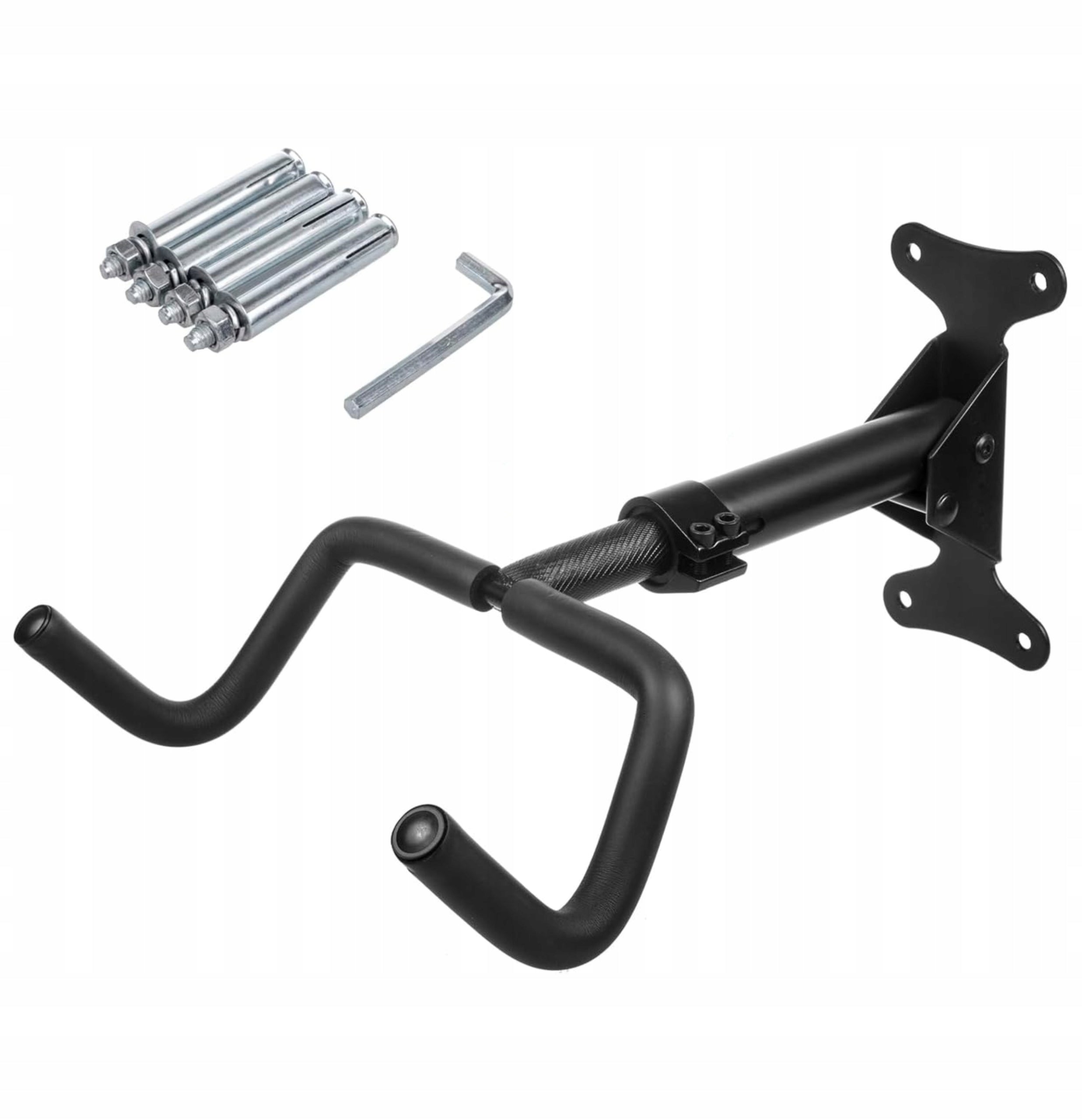 Bicycle Wall Hanger Adjustable Folding Steel Holder Strong Set